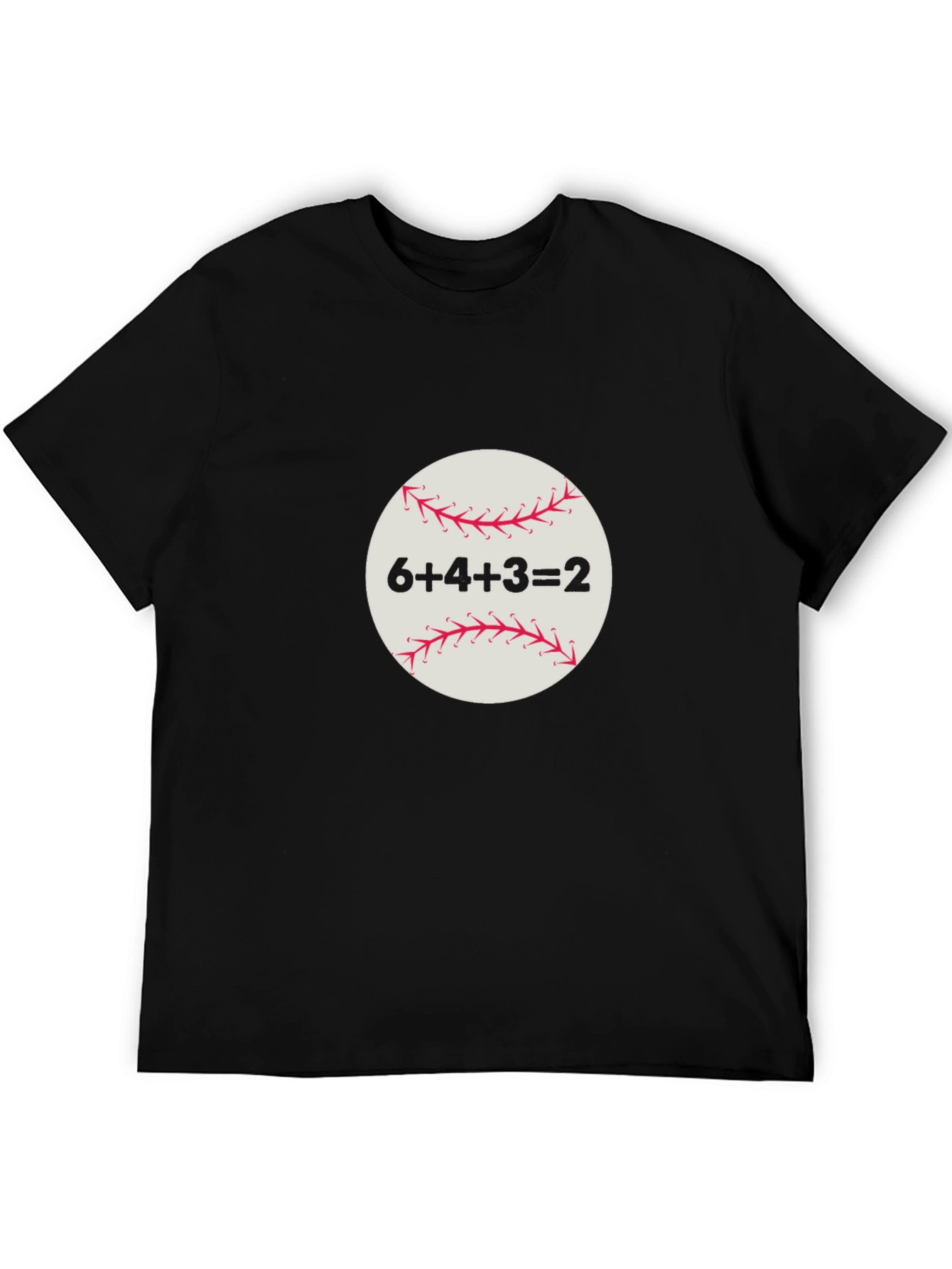 Baseball Math Equation Graphic Tee