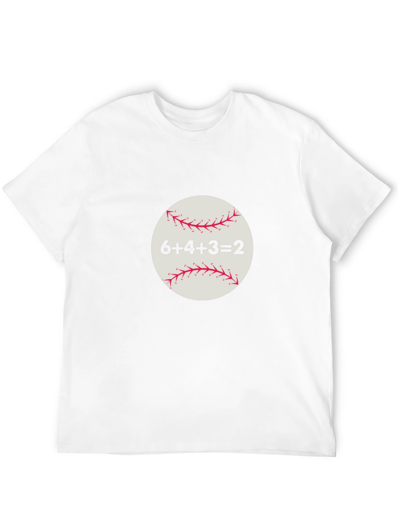 Baseball Math Equation Graphic Tee