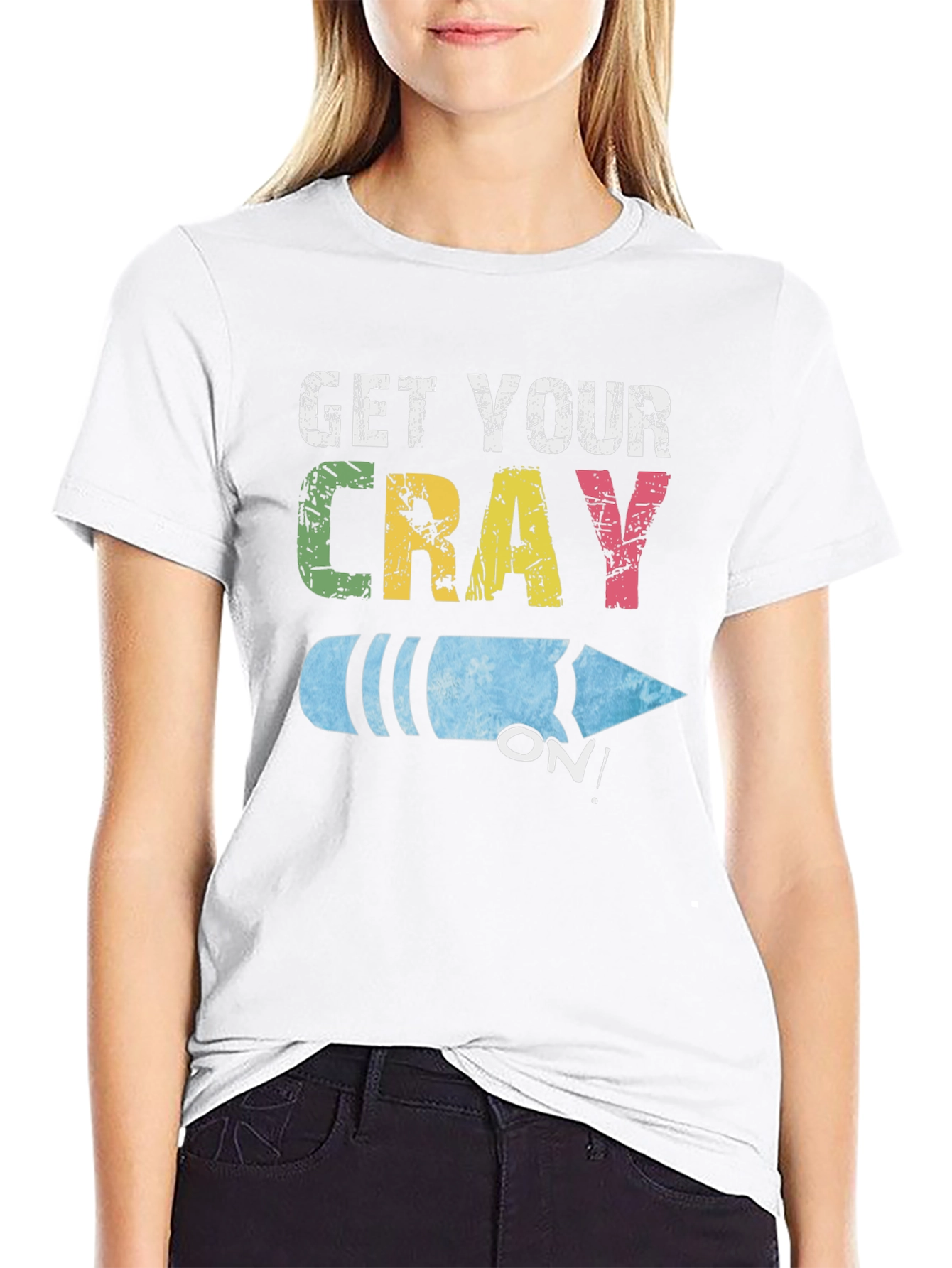 Get Your Cray On! Novelty Graphic Tee