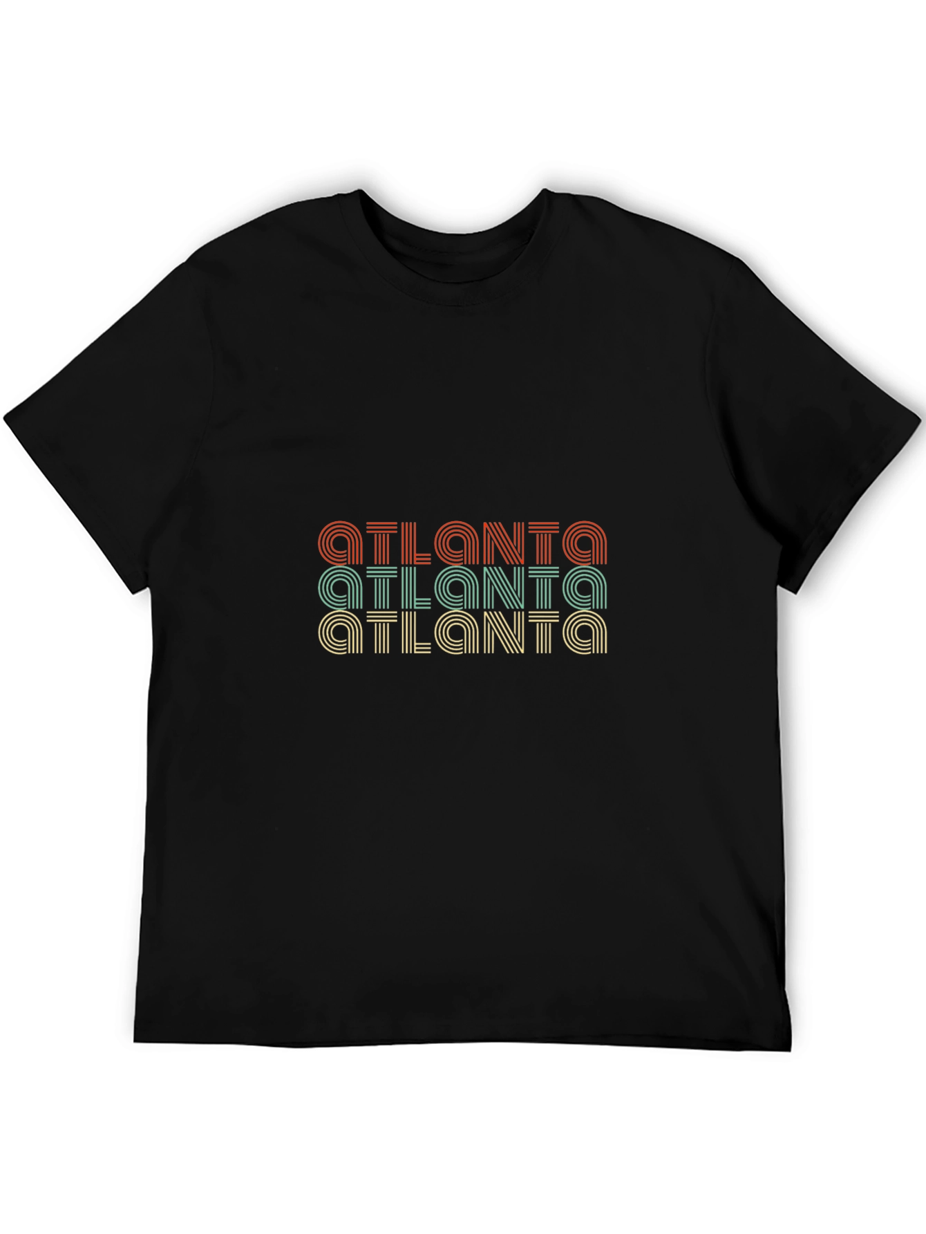 Retro Atlanta T-Shirt - Graphic Print Tee