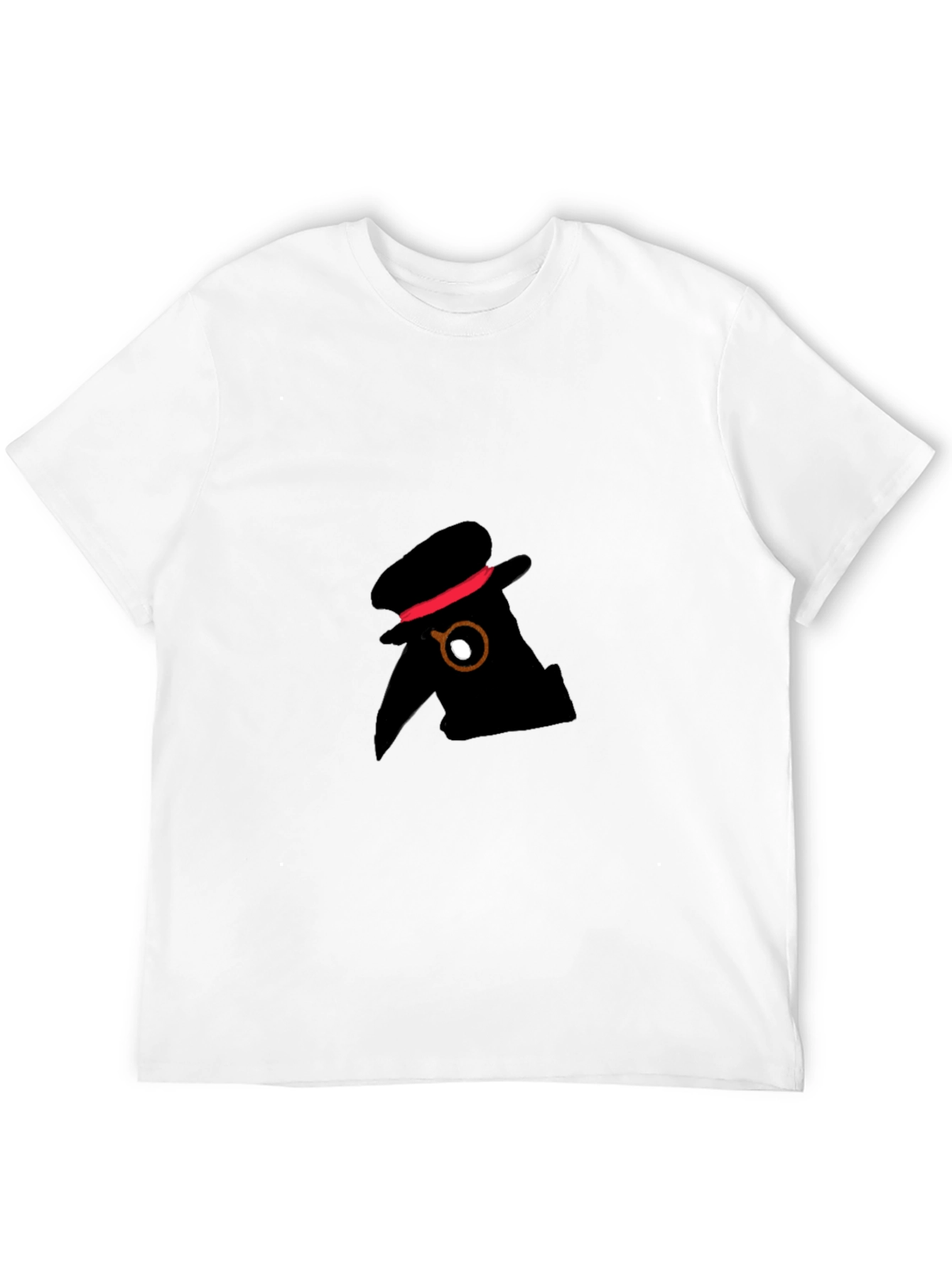 Plague Doctor T-Shirt - Mens Black Graphic Tee