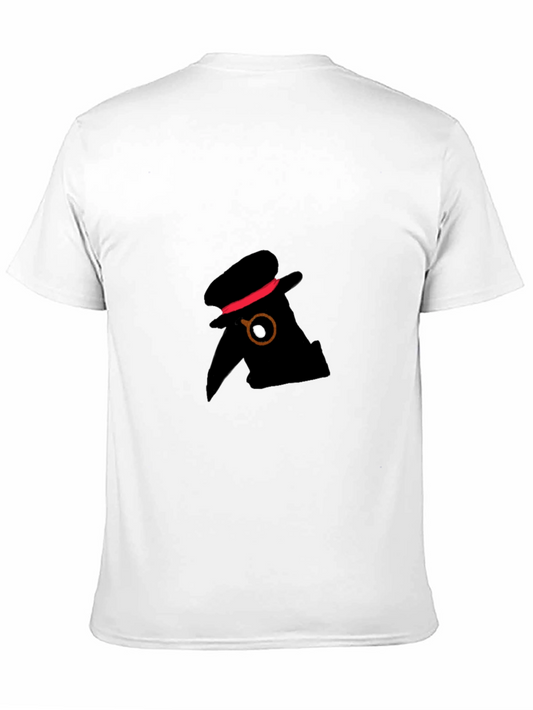Plague Doctor T-Shirt - Mens Black Graphic Tee