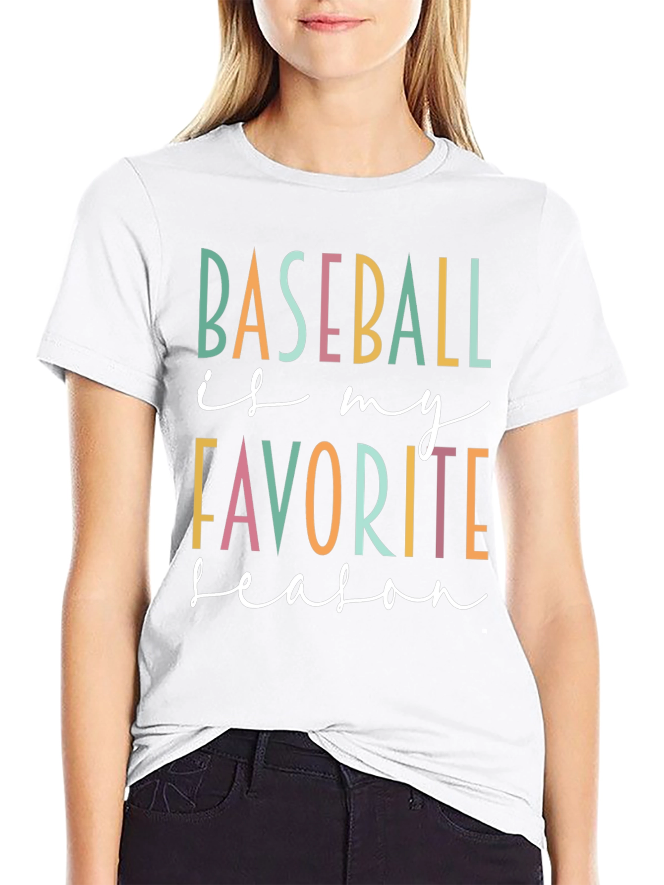 Baseball is My Favorite Season Graphic Tee