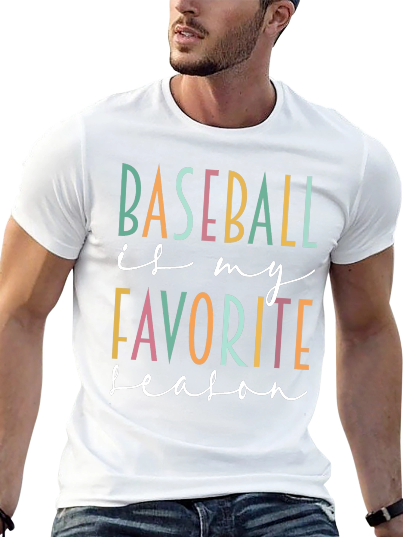 Baseball is My Favorite Season Graphic Tee