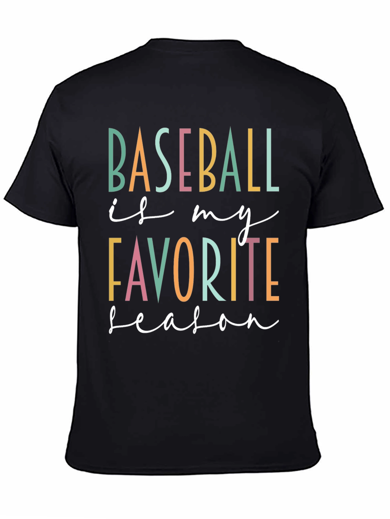 Baseball is My Favorite Season Graphic Tee