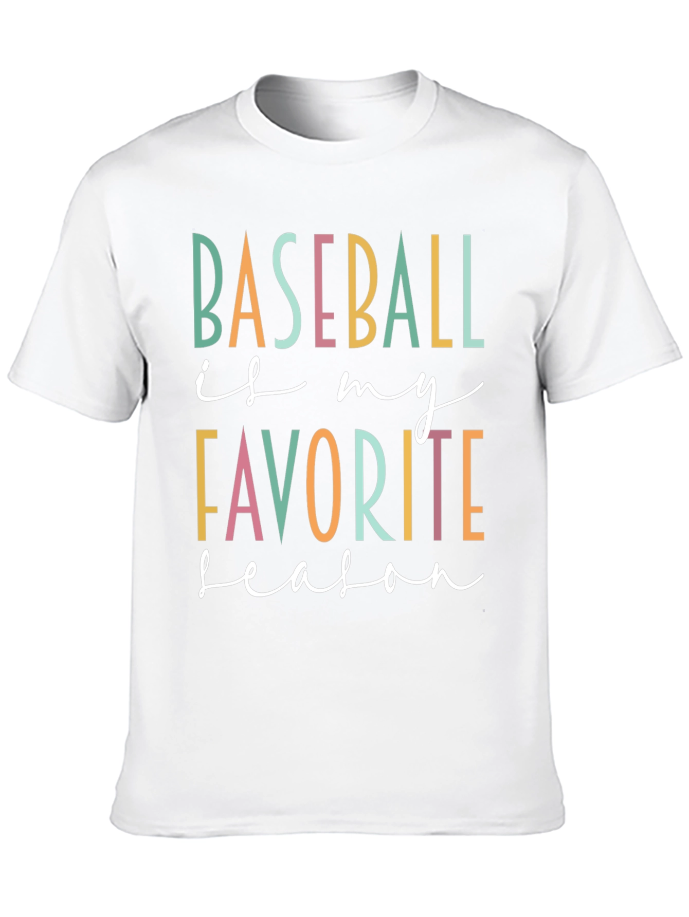 Baseball is My Favorite Season Graphic Tee