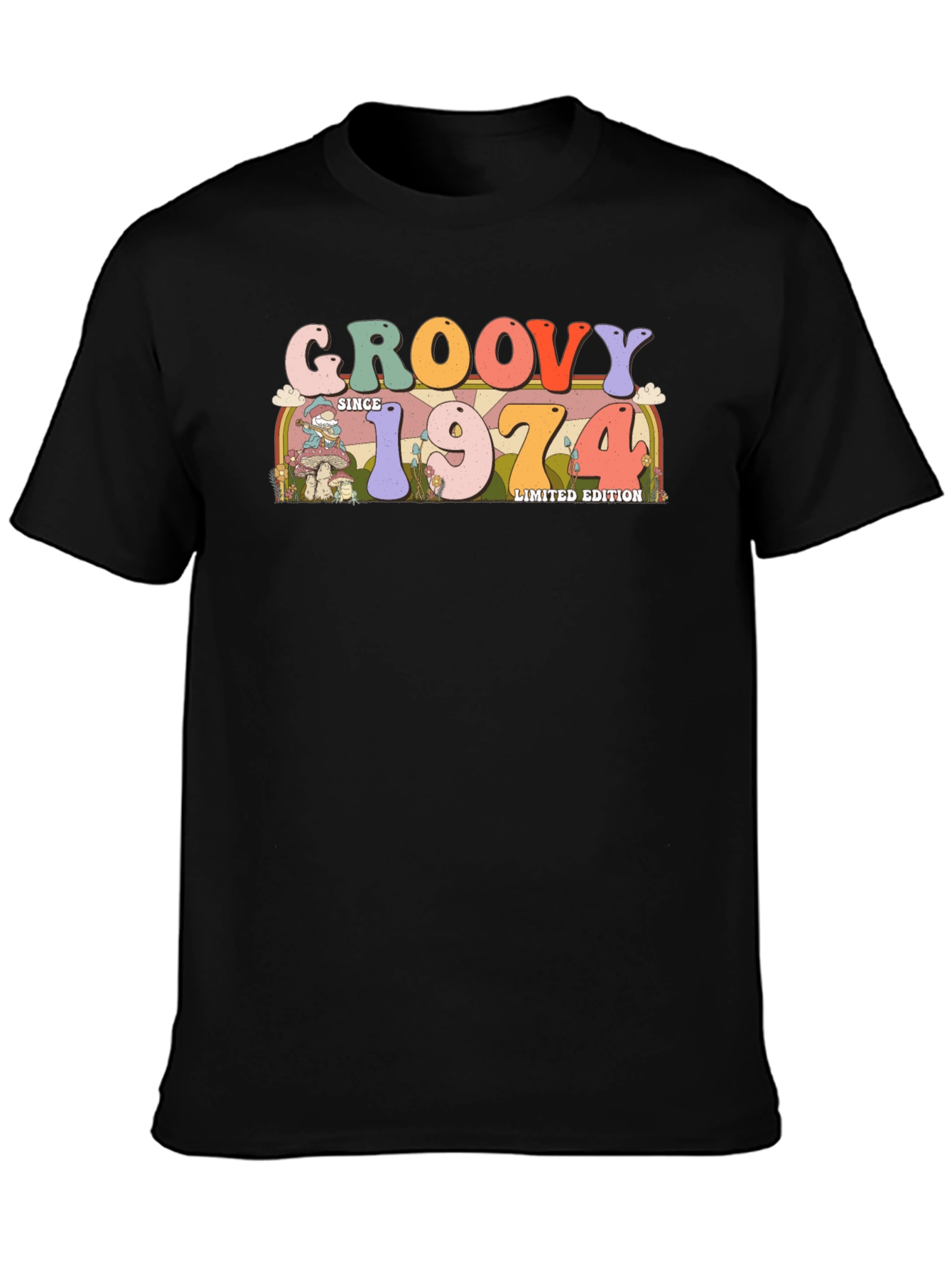 Groovy Since 1974 Limited Edition Graphic T-Shirt