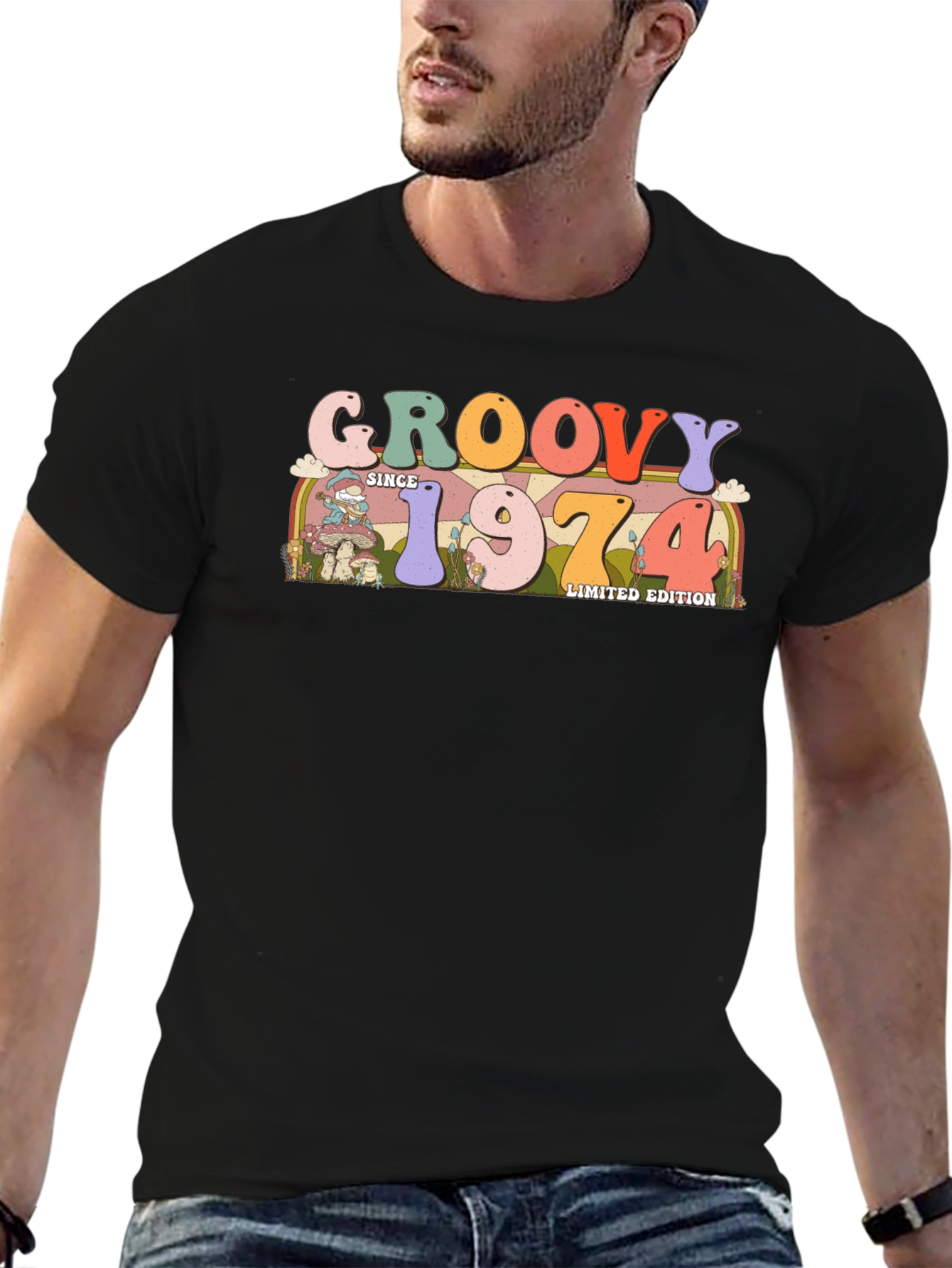 Groovy Since 1974 Limited Edition Graphic T-Shirt