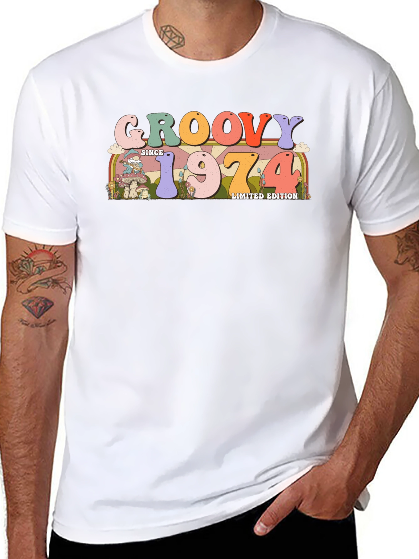 Groovy Since 1974 Limited Edition Graphic T-Shirt