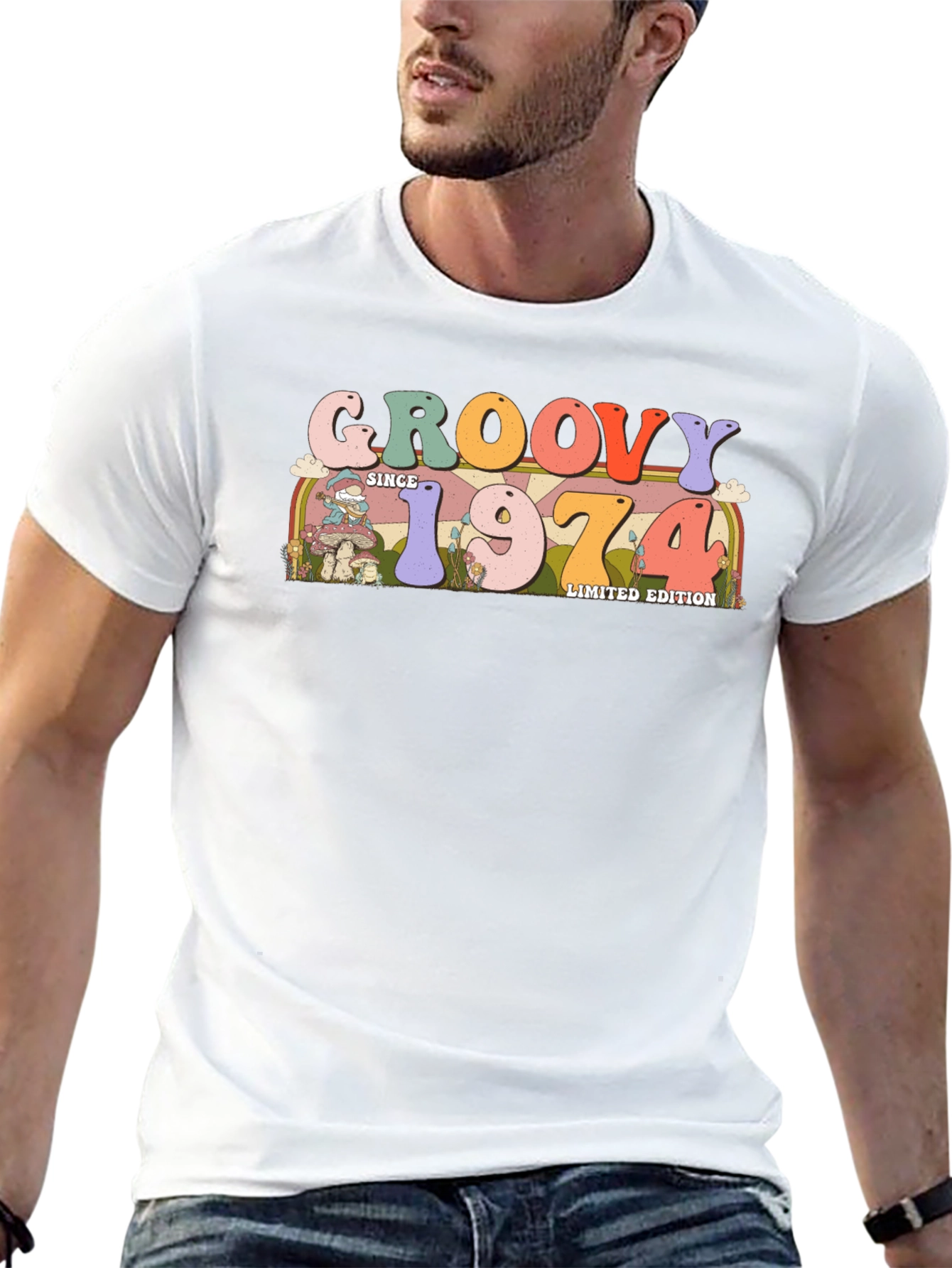 Groovy Since 1974 Limited Edition Graphic T-Shirt