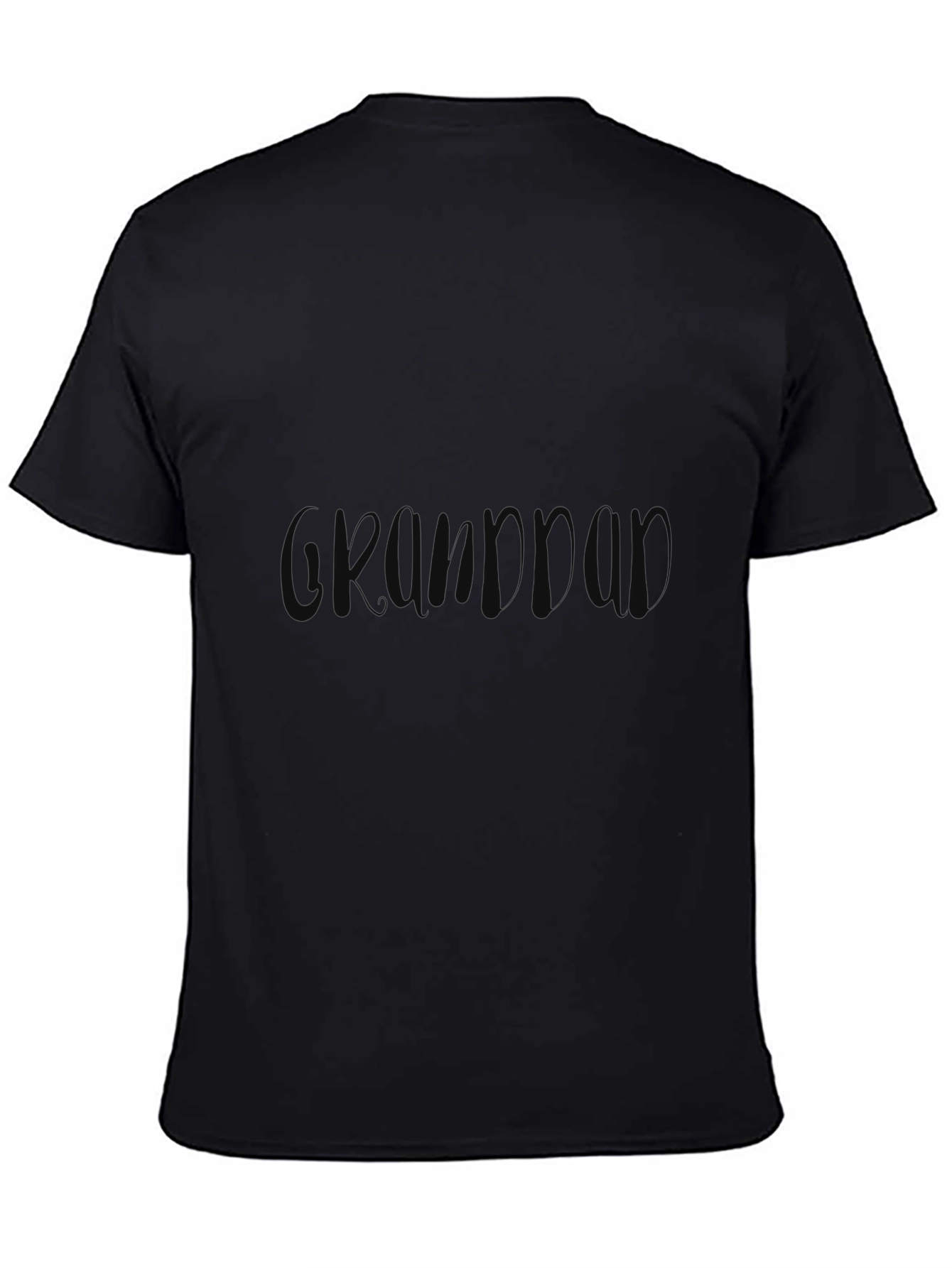 Mens Black Grampon Graphic Tee