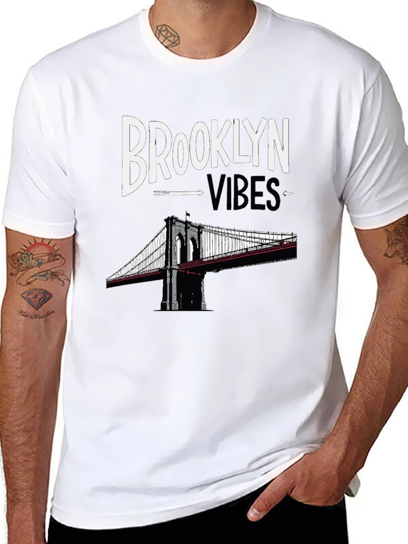 Brooklyn Vibes Graphic T-Shirt