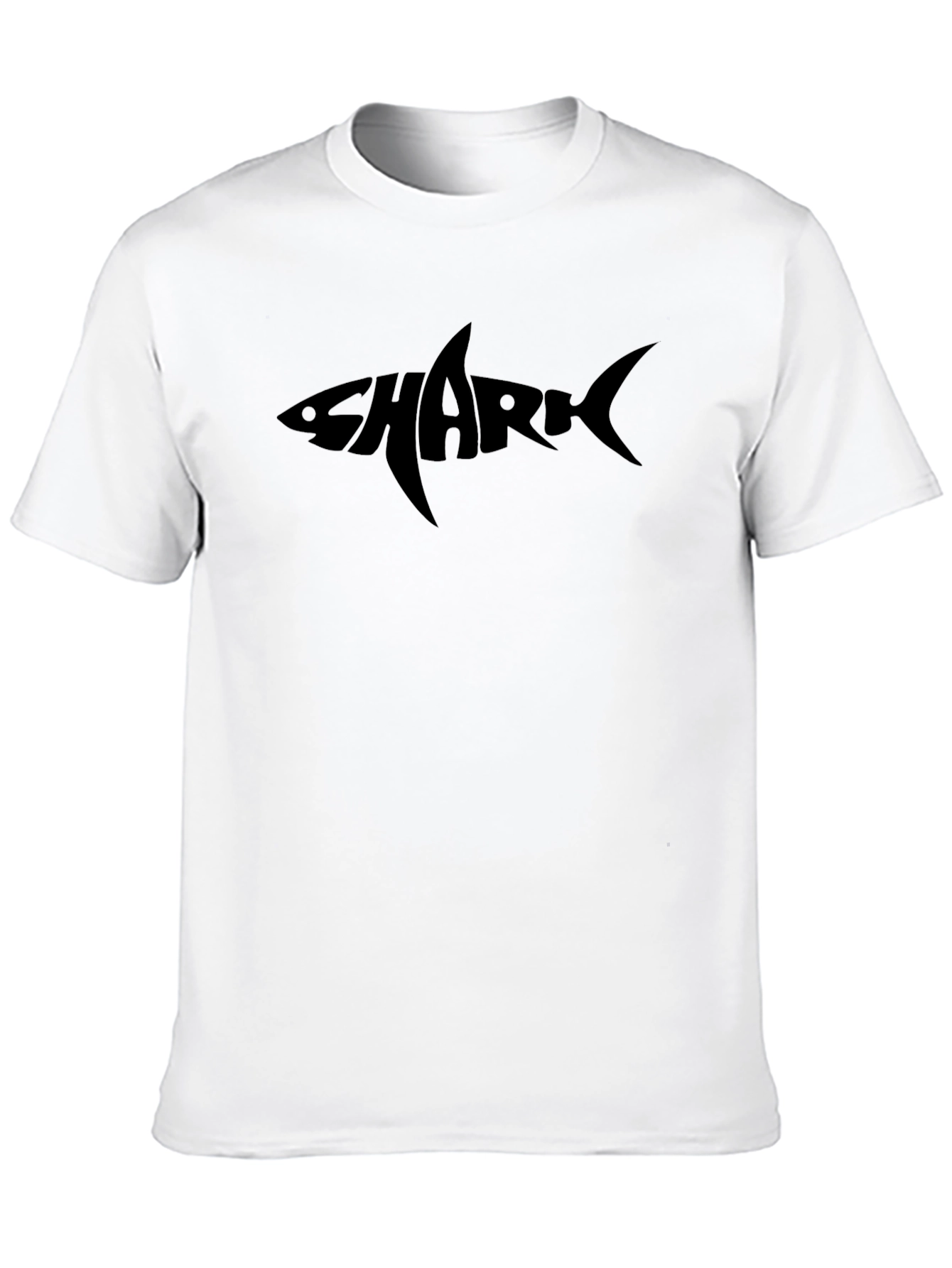 Shark Graphic T-Shirt - Mens Black Tee