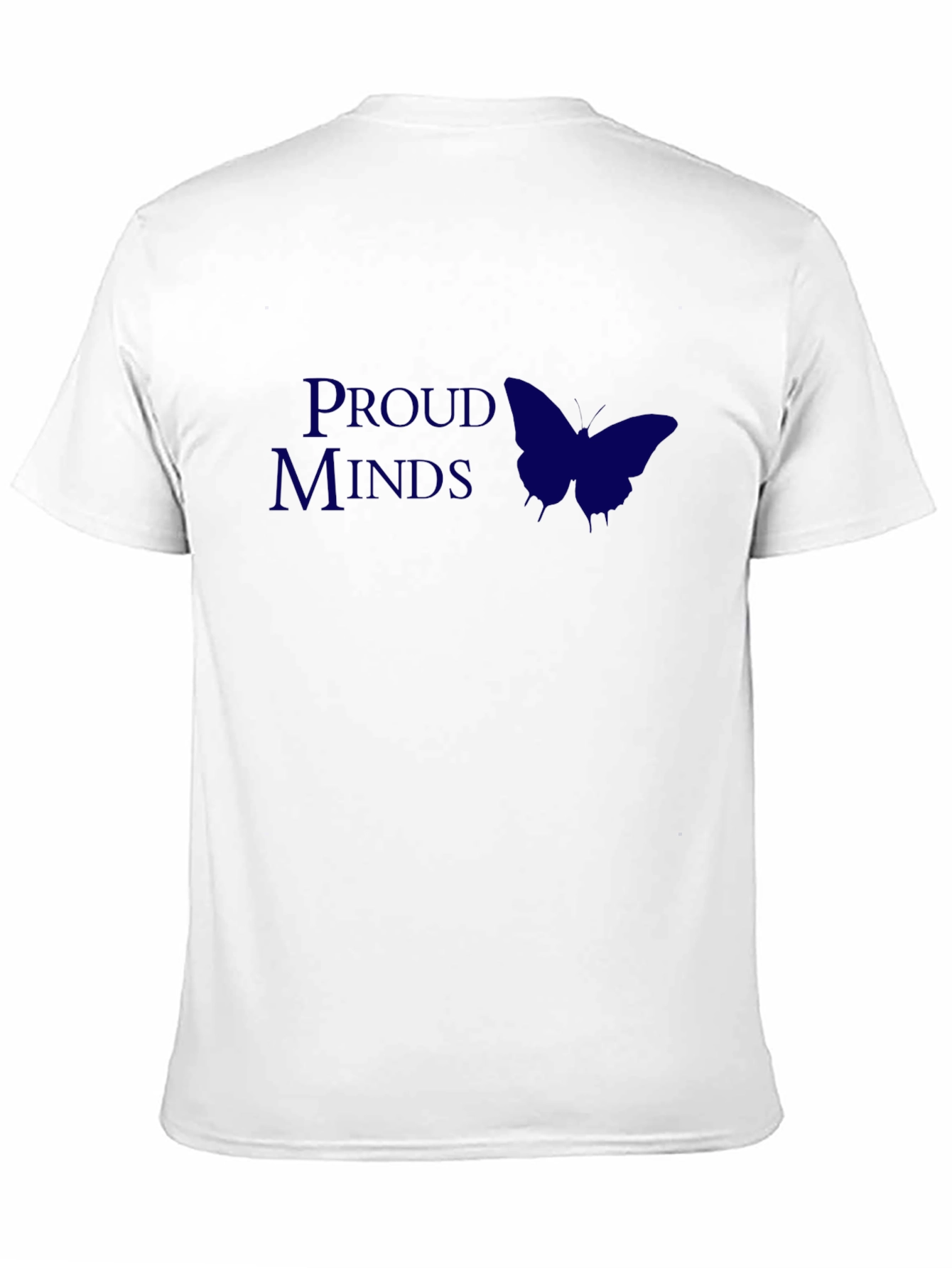 Proud Minds Graphic Tee - Butterfly Design