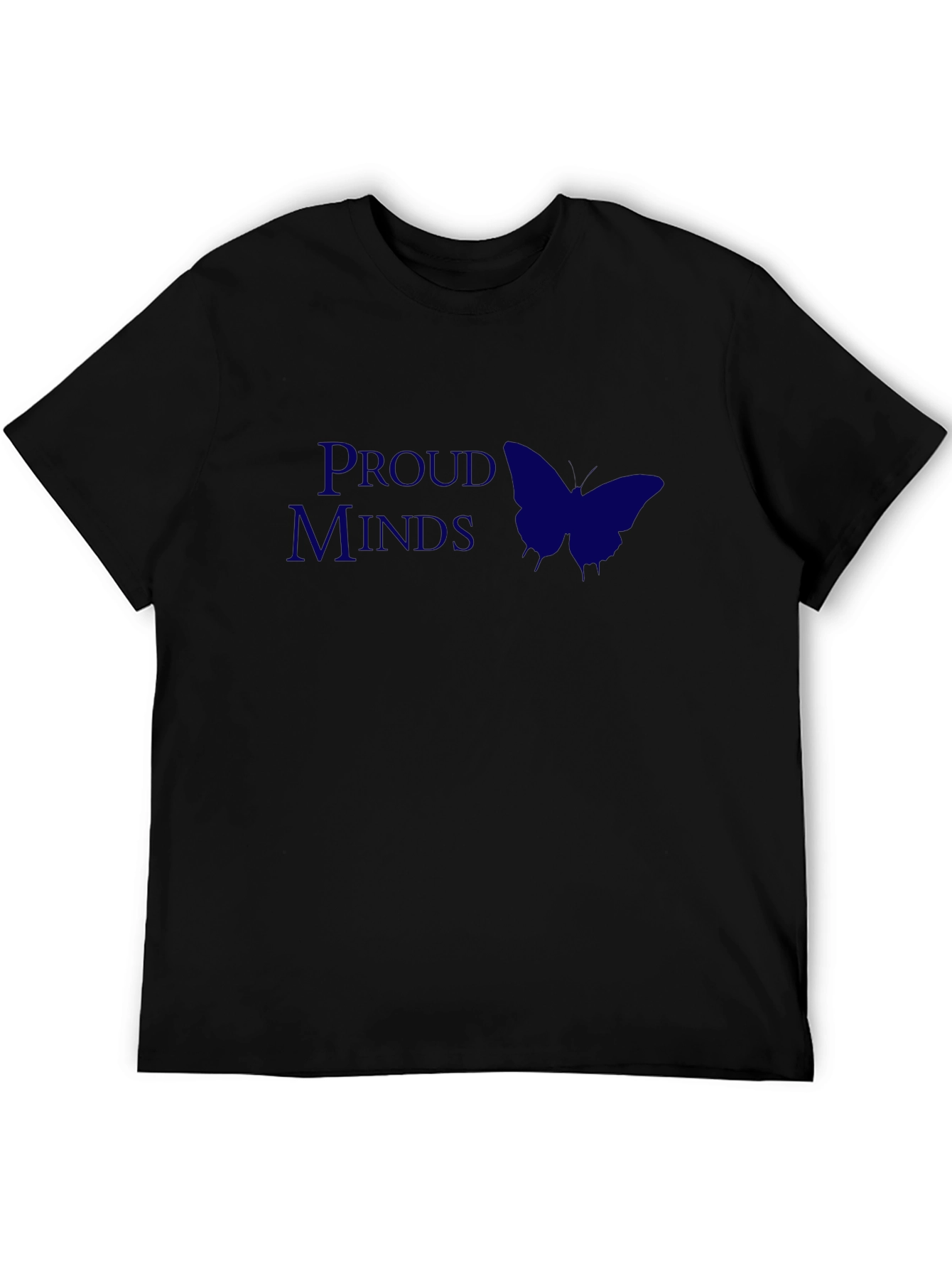 Proud Minds Graphic Tee - Butterfly Design