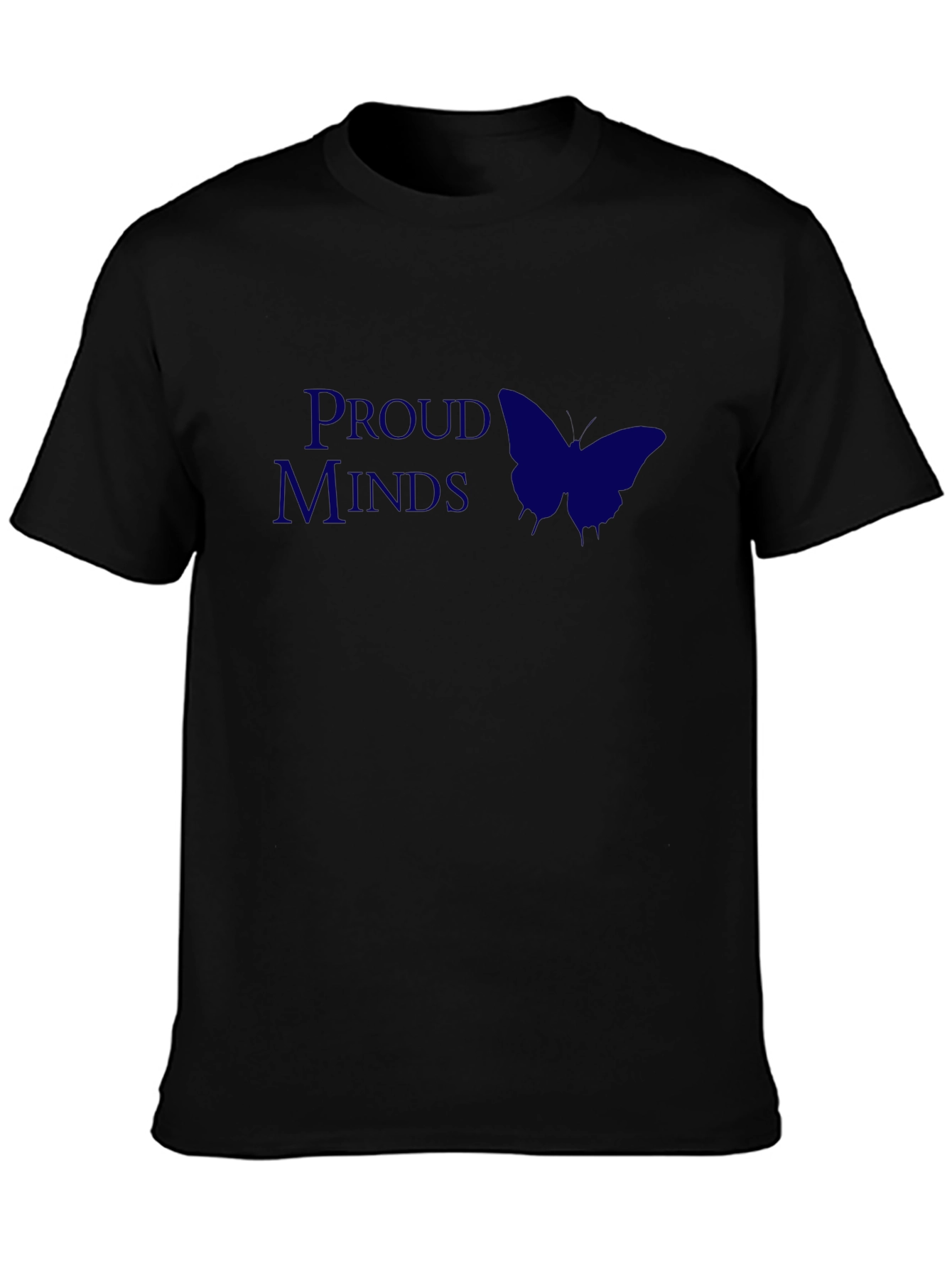 Proud Minds Graphic Tee - Butterfly Design