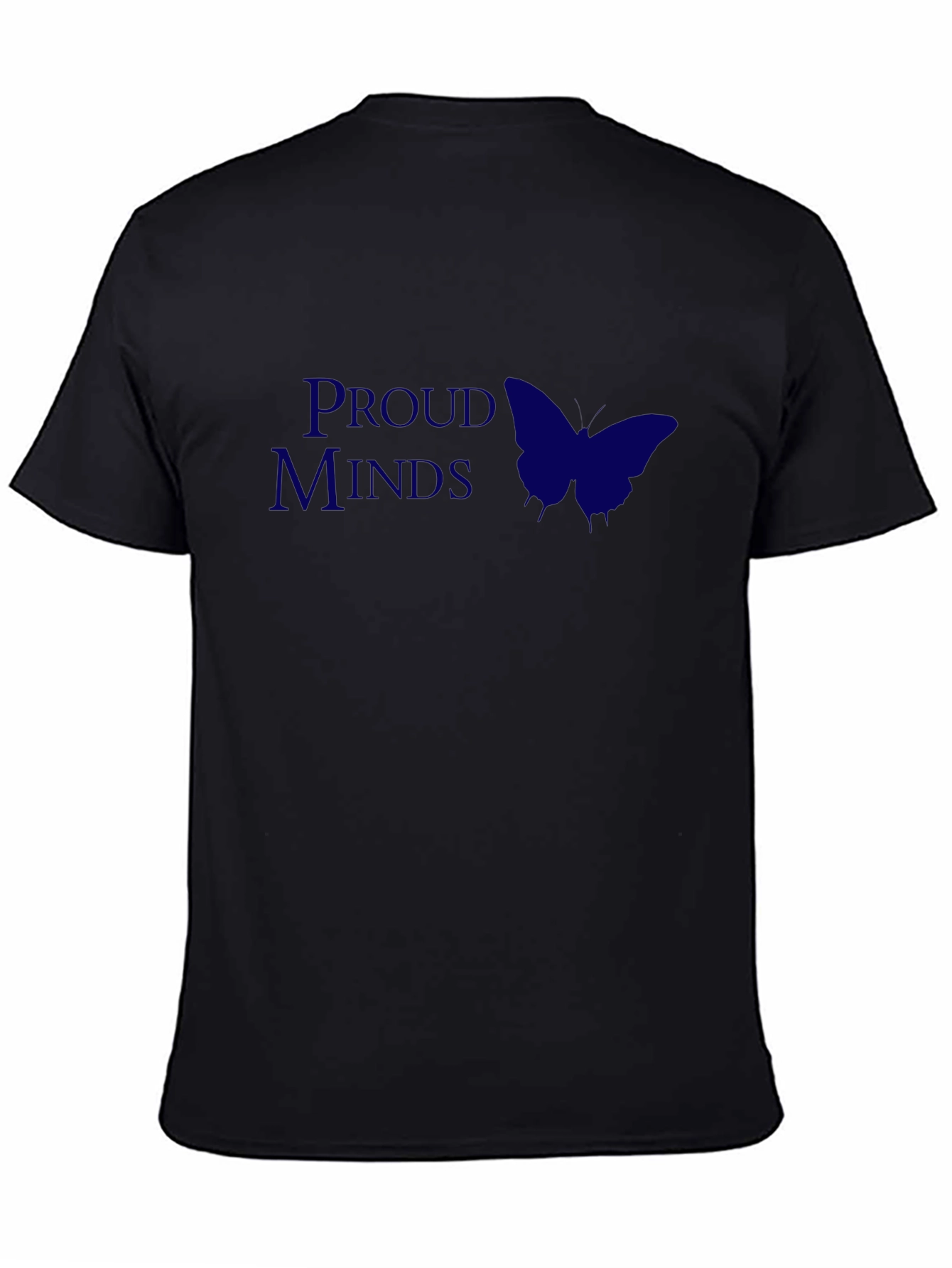 Proud Minds Graphic Tee - Butterfly Design