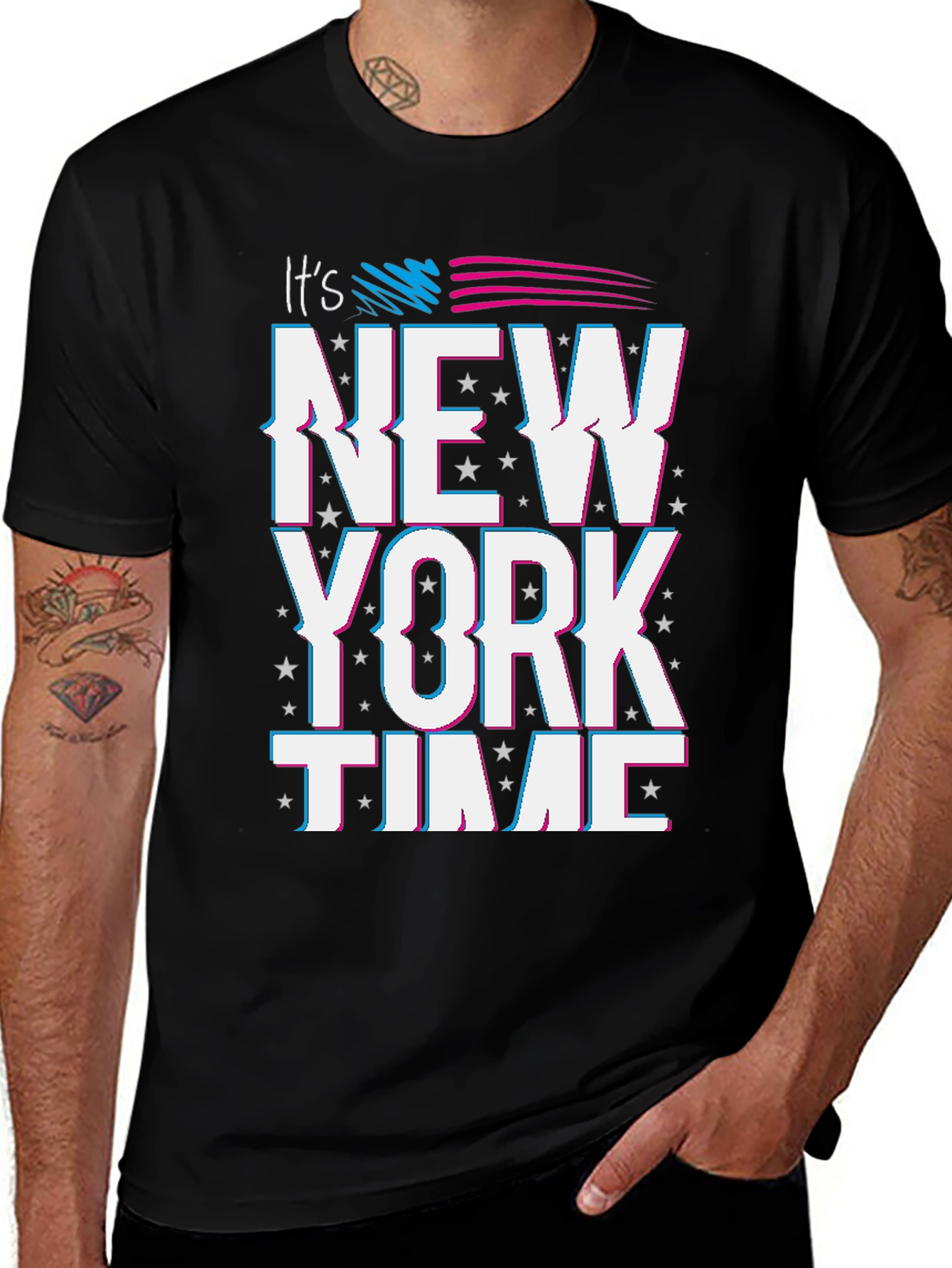 Its New York Time Graphic T-Shirt