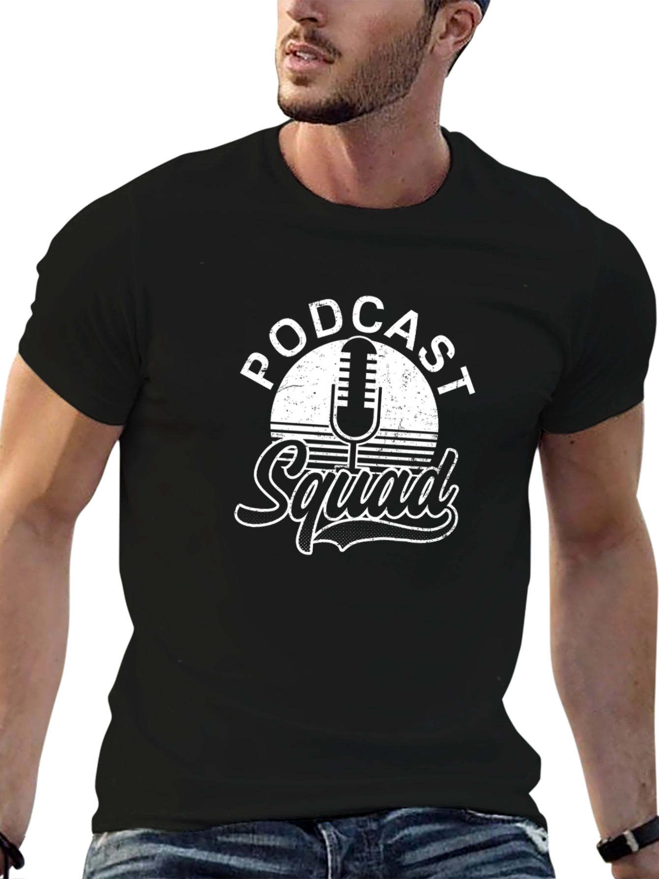Podcast Squad Graphic T-Shirt
