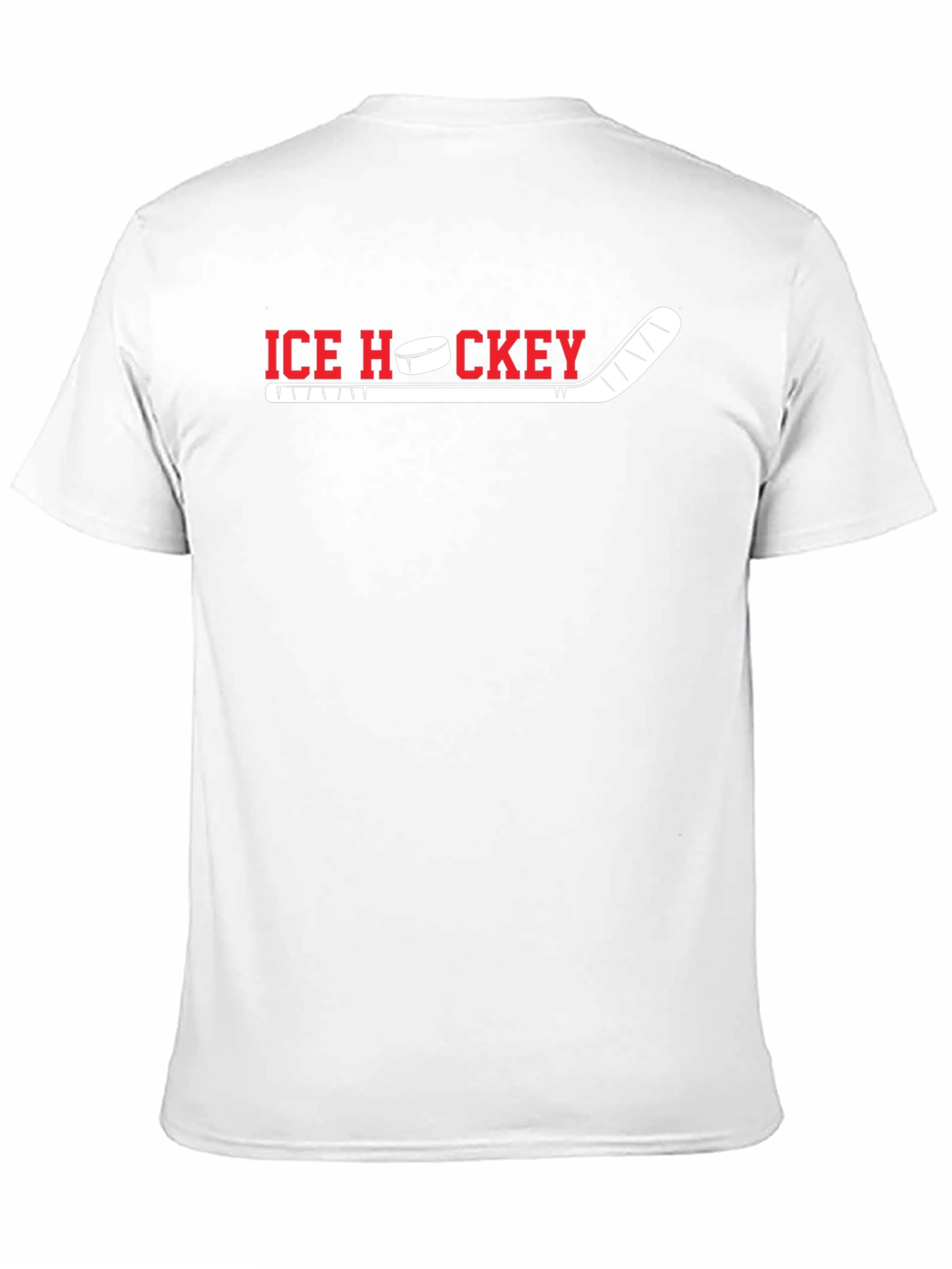 Ice Hockey Graphic T-Shirt - Sporty Casual Tee