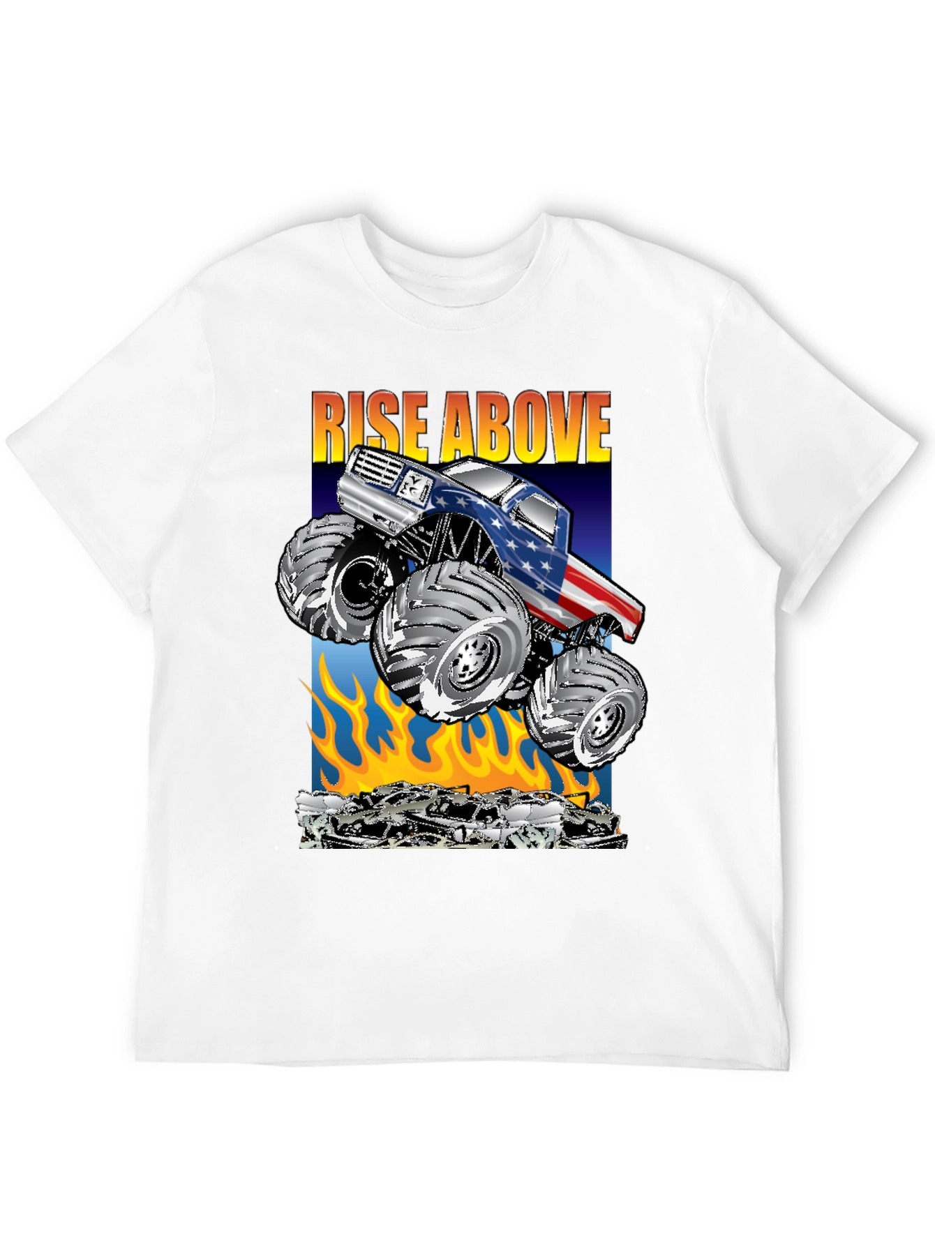 Rise Above Monster Truck T-Shirt