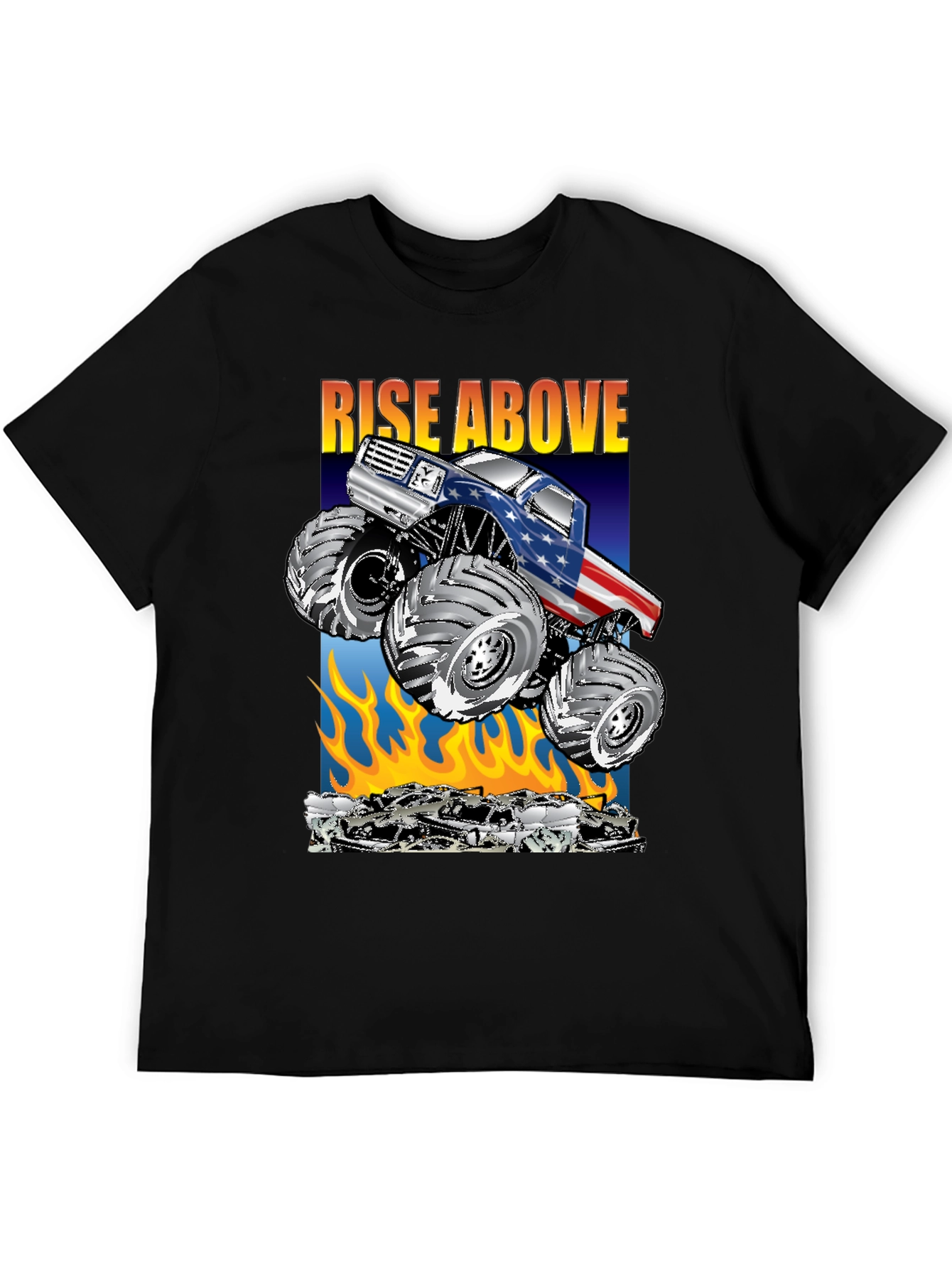 Rise Above Monster Truck T-Shirt