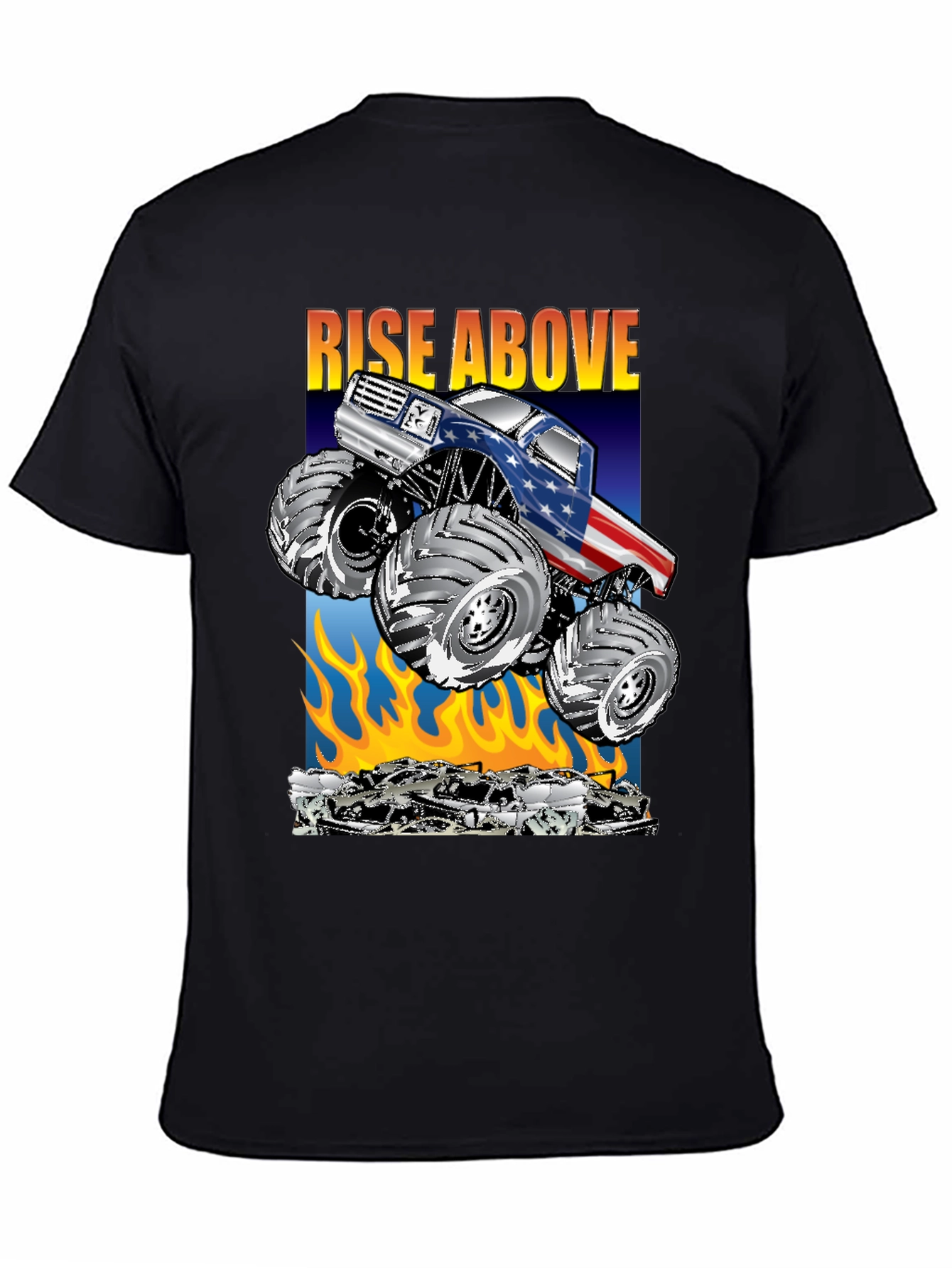Rise Above Monster Truck T-Shirt