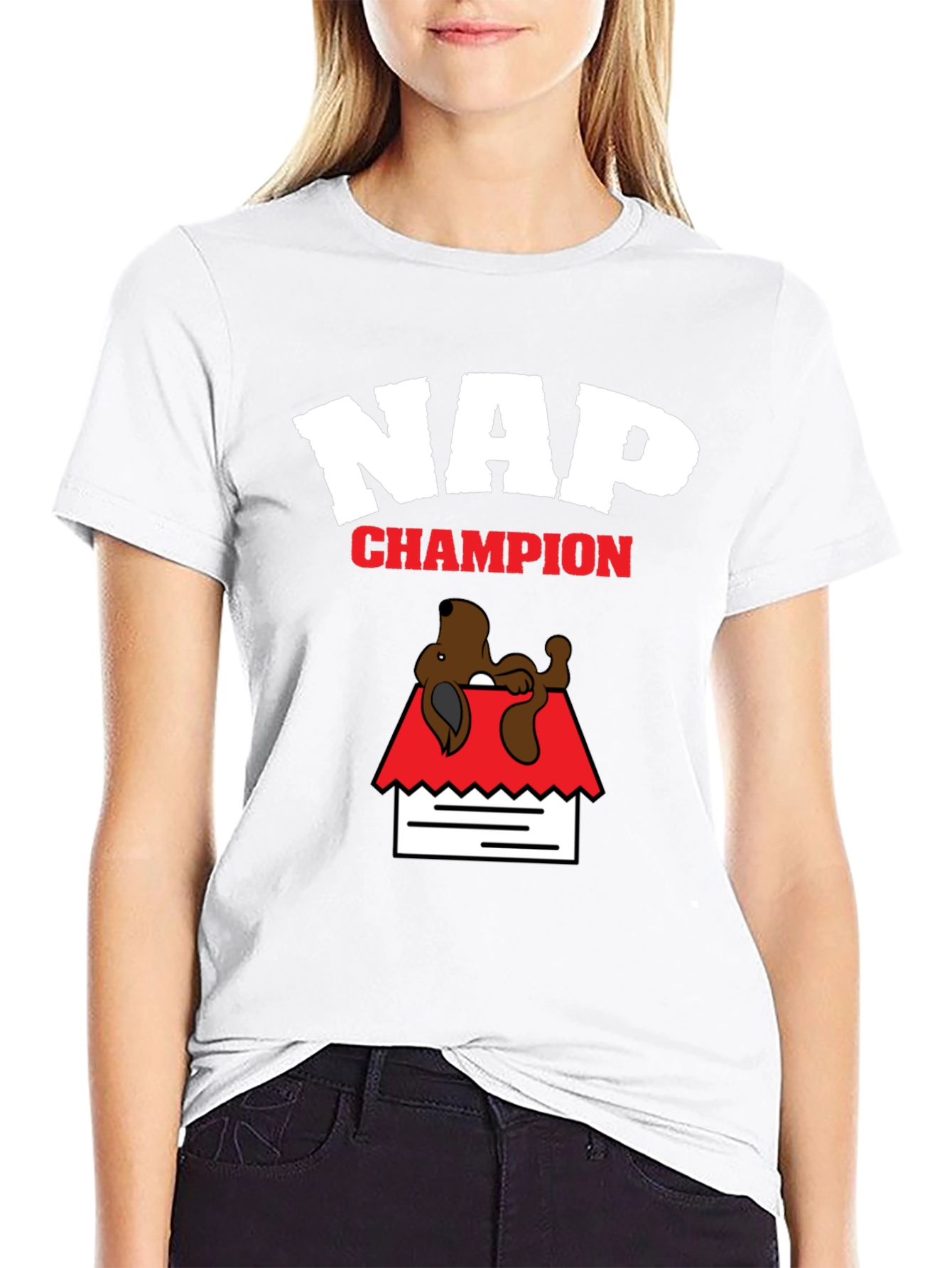 Nap Champion T-Shirt - Funny Graphic Tee