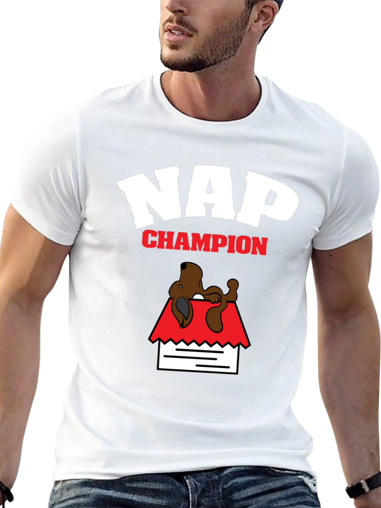 Nap Champion T-Shirt - Funny Graphic Tee
