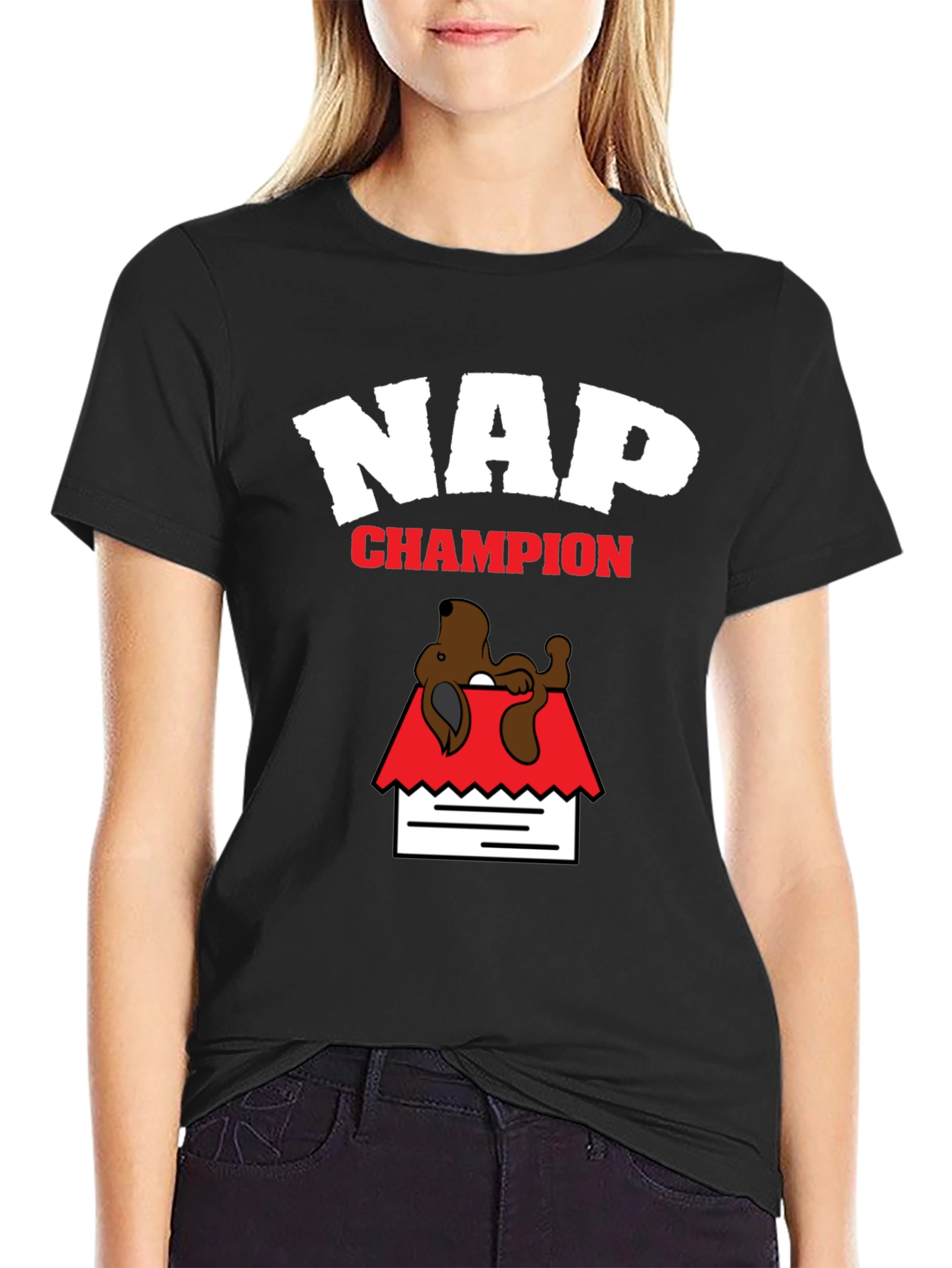 Nap Champion T-Shirt - Funny Graphic Tee