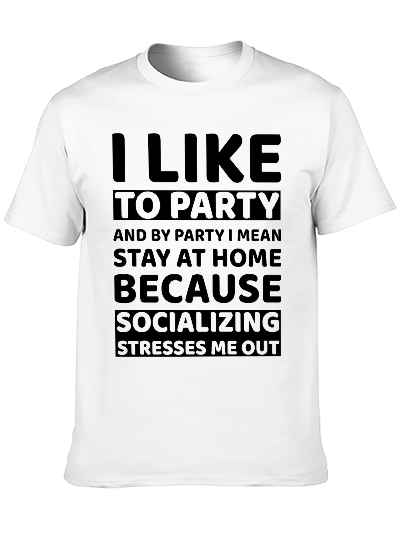 I Like To Party Graphic T-Shirt