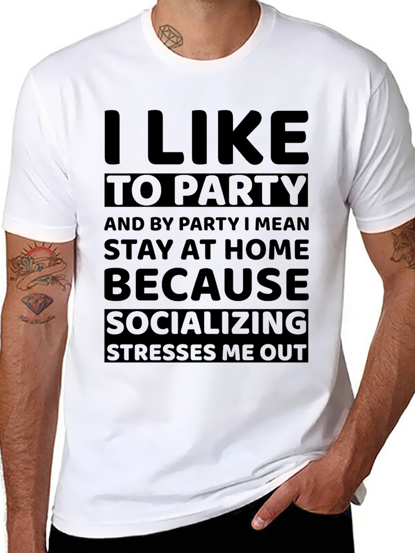 I Like To Party Graphic T-Shirt
