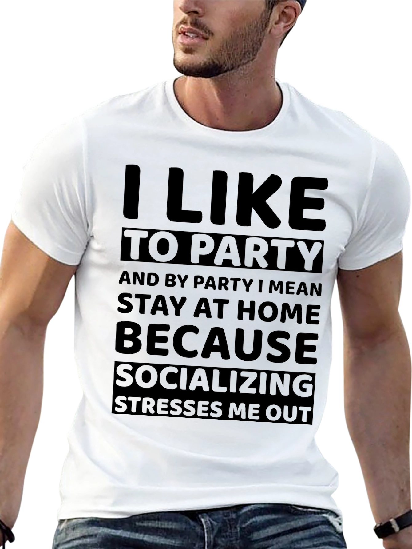 I Like To Party Graphic T-Shirt