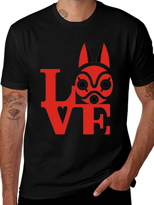 Love Princess Mononoke Kodama Spirit Mask T-Shirt