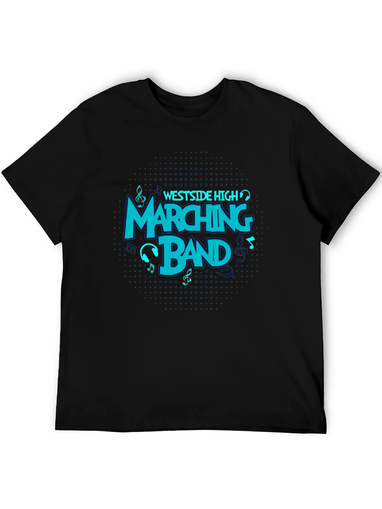 Westside High Marching Band Black T-Shirt