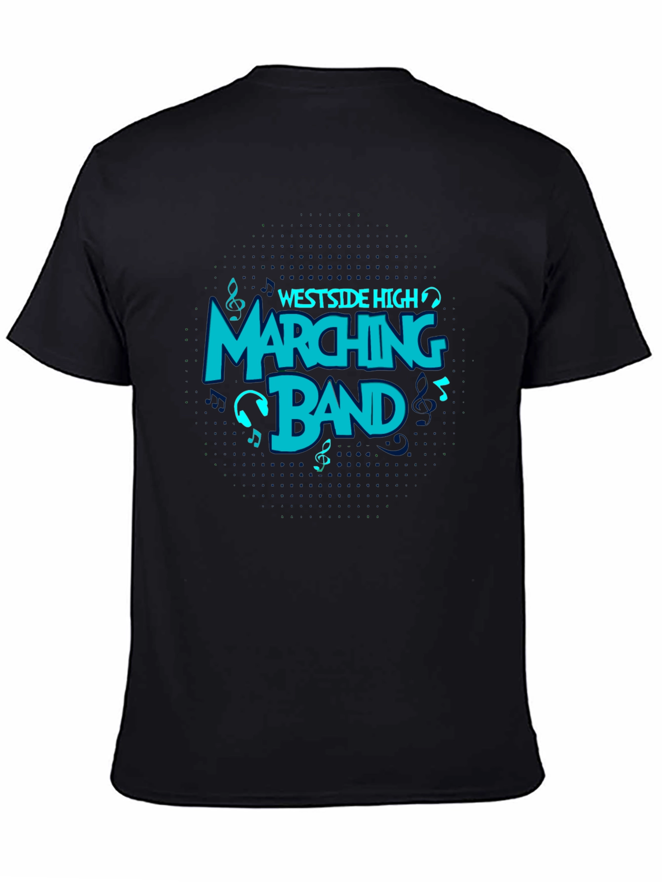 Westside High Marching Band Black T-Shirt