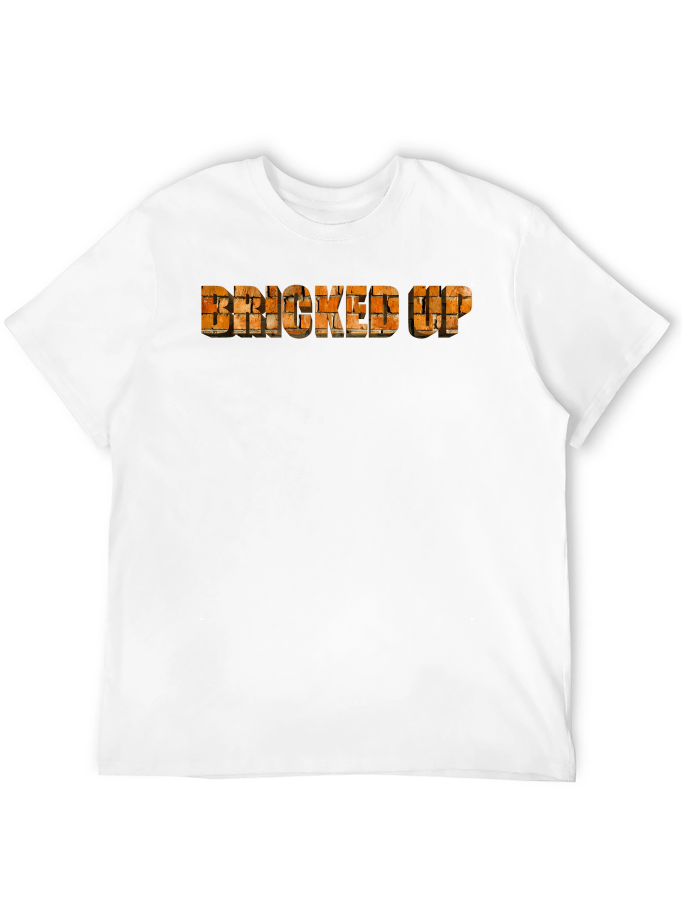 Bricked Up Graphic Tee - Novelty T-Shirt