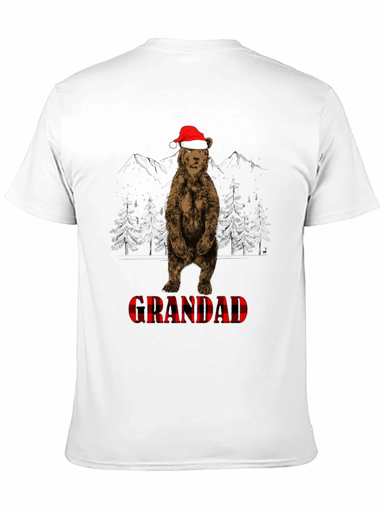 Grandad Bear Christmas T-Shirt