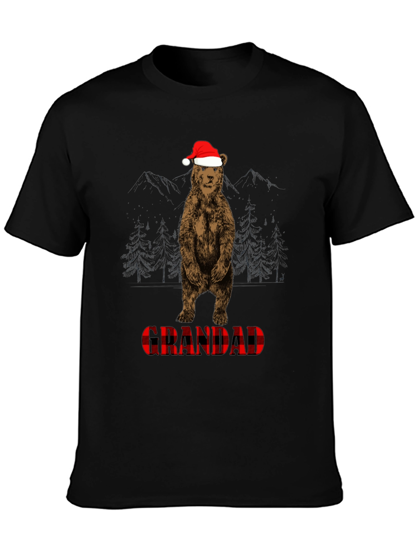 Grandad Bear Christmas T-Shirt