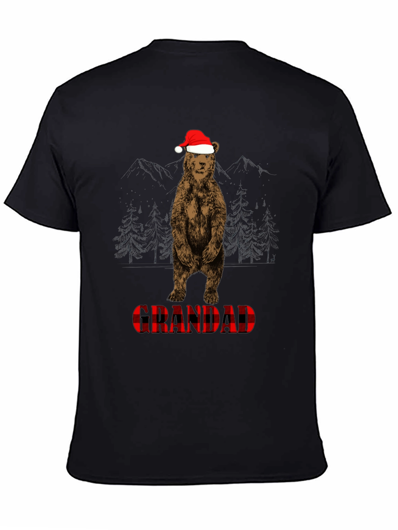 Grandad Bear Christmas T-Shirt