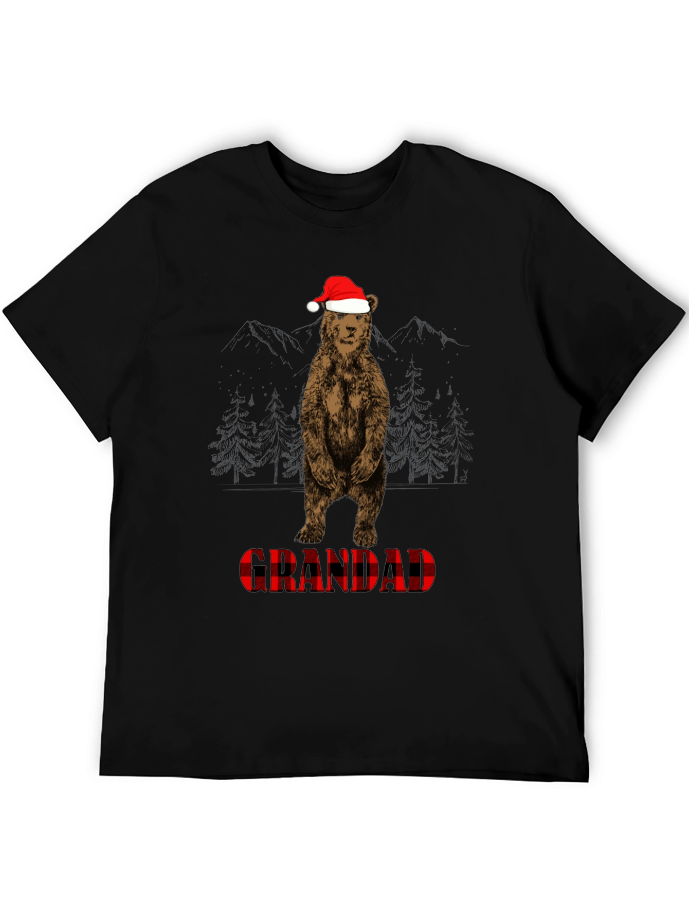 Grandad Bear Christmas T-Shirt