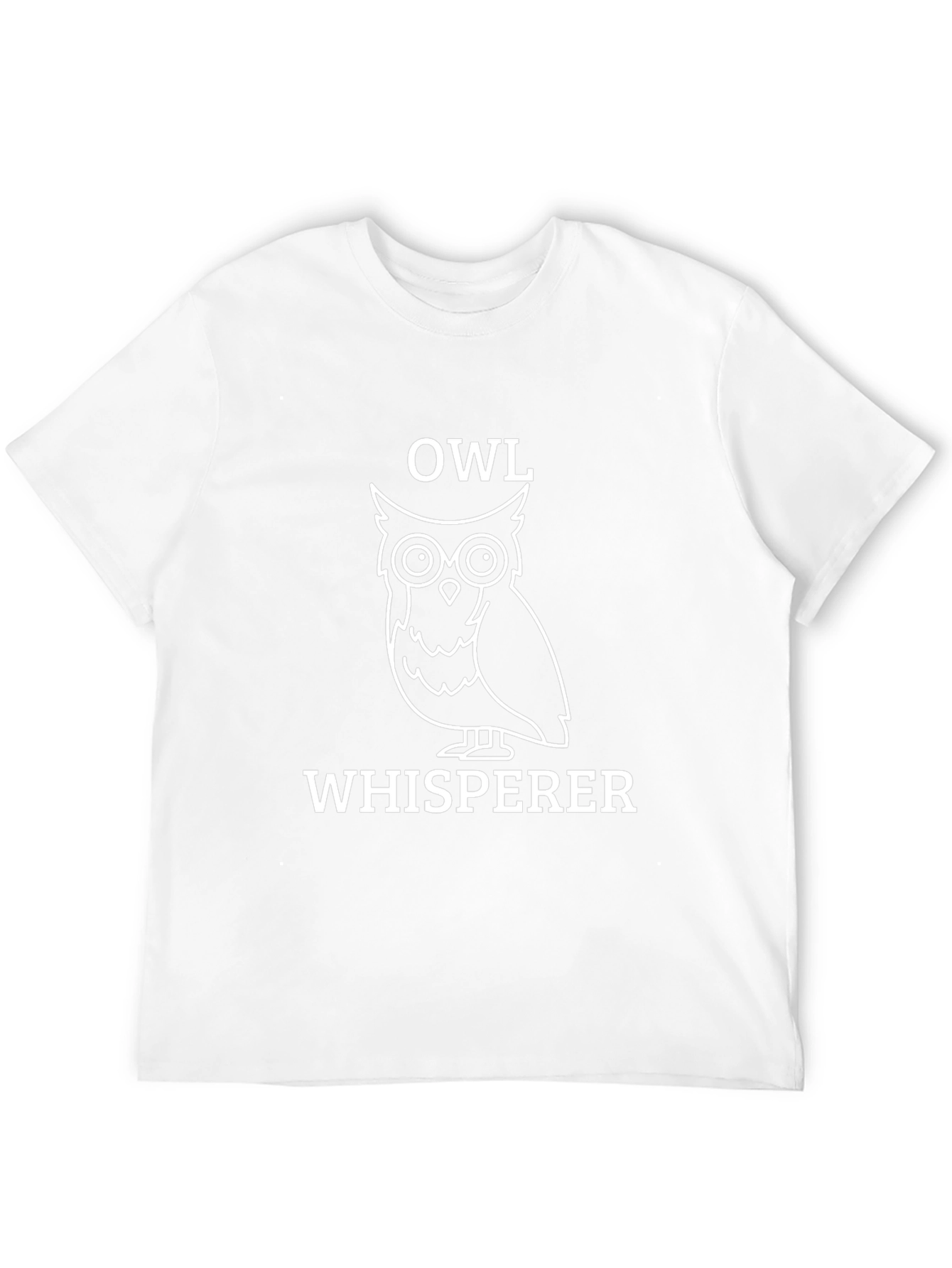 Owl Whisperer Black Graphic Tee
