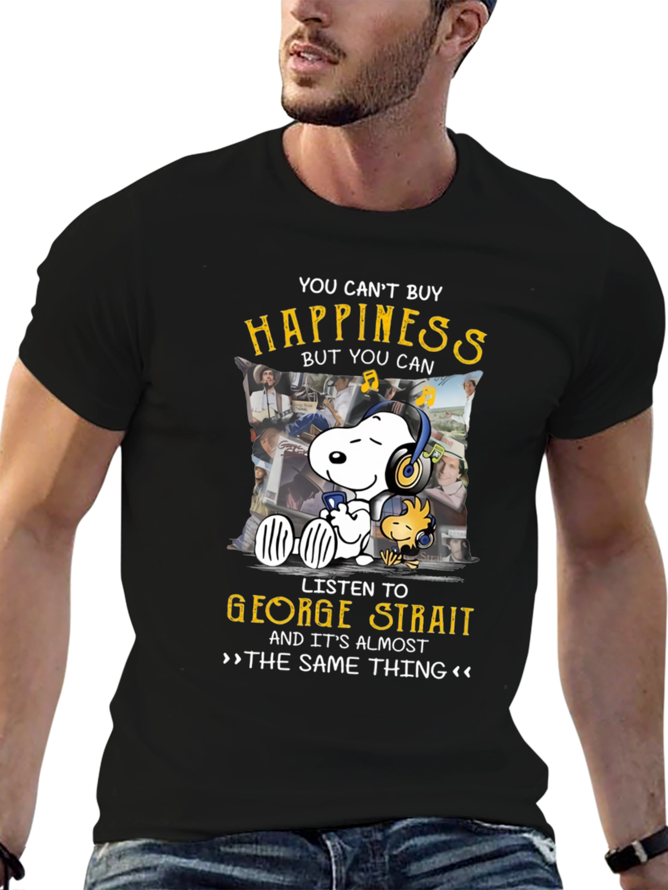 George Strait Snoopy T-Shirt