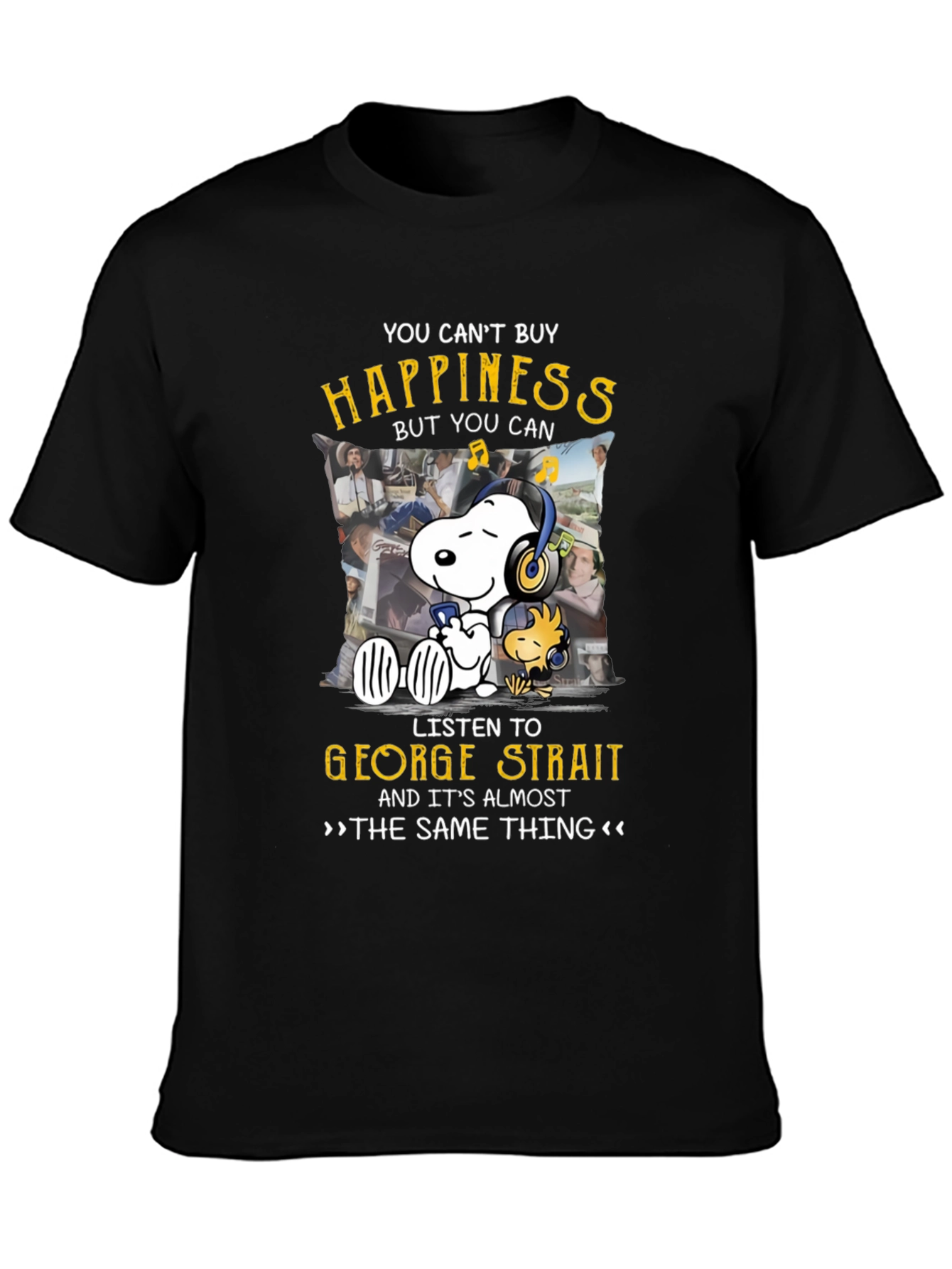 George Strait Snoopy T-Shirt
