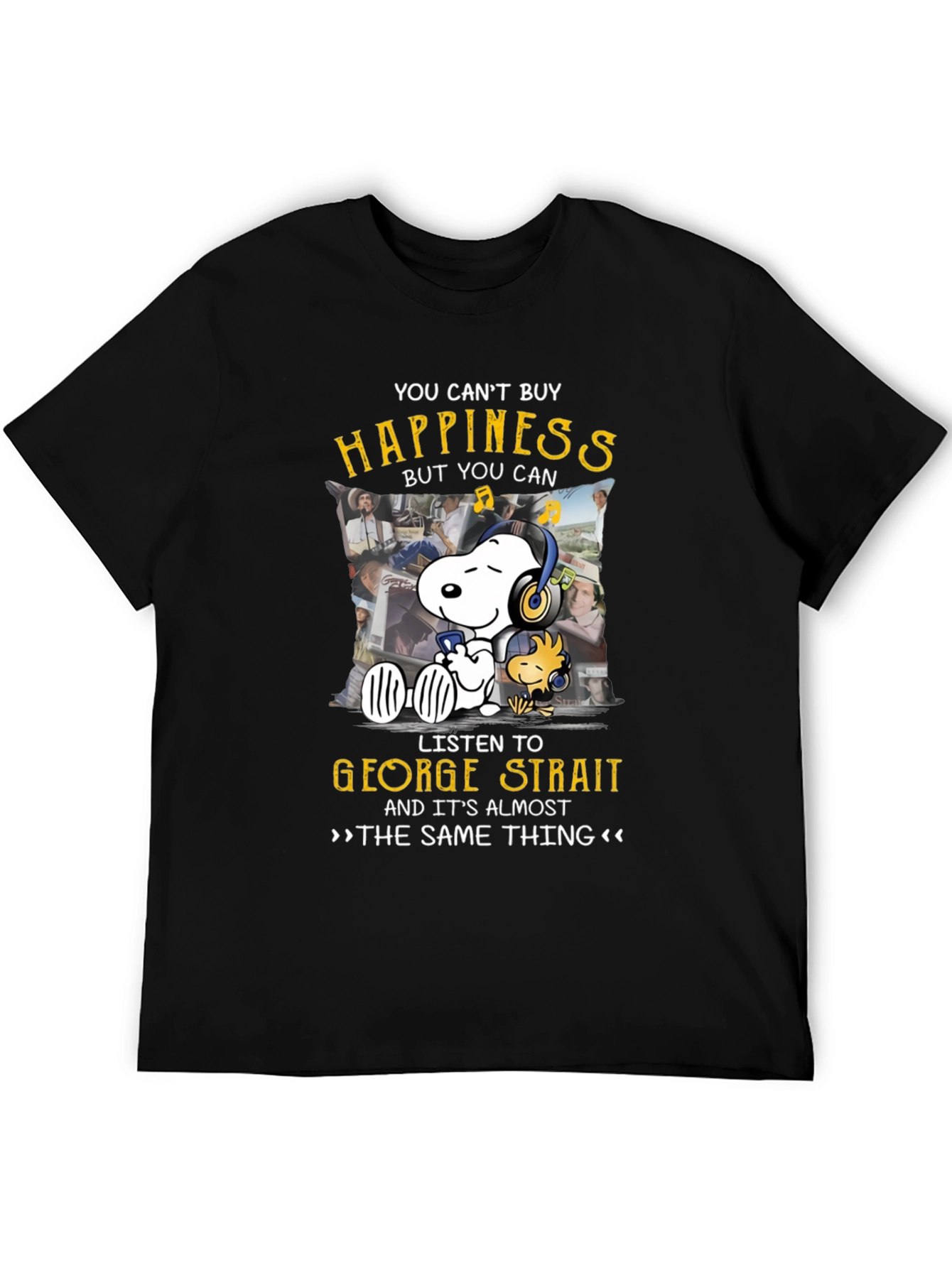 George Strait Snoopy T-Shirt