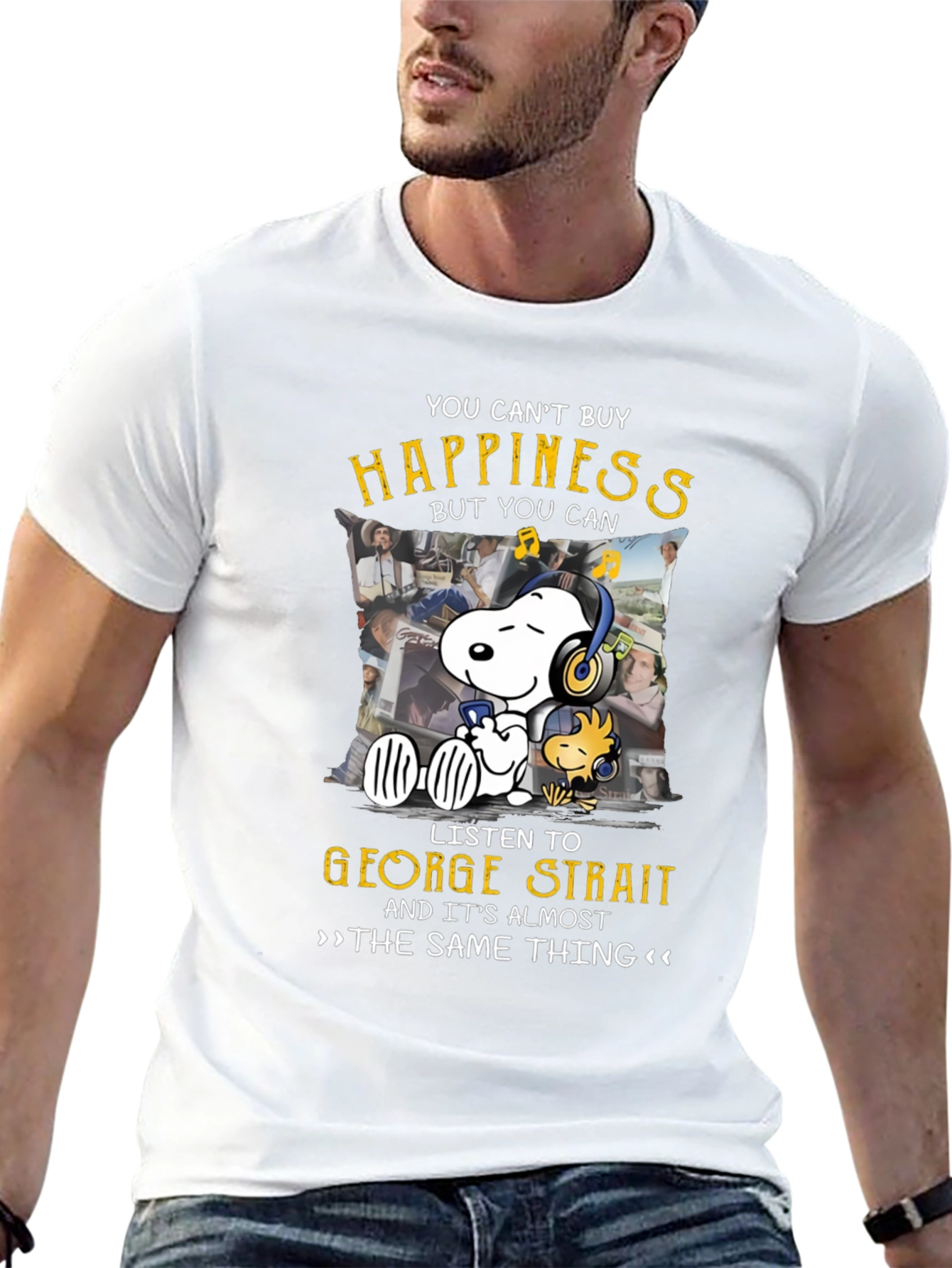 George Strait Snoopy T-Shirt
