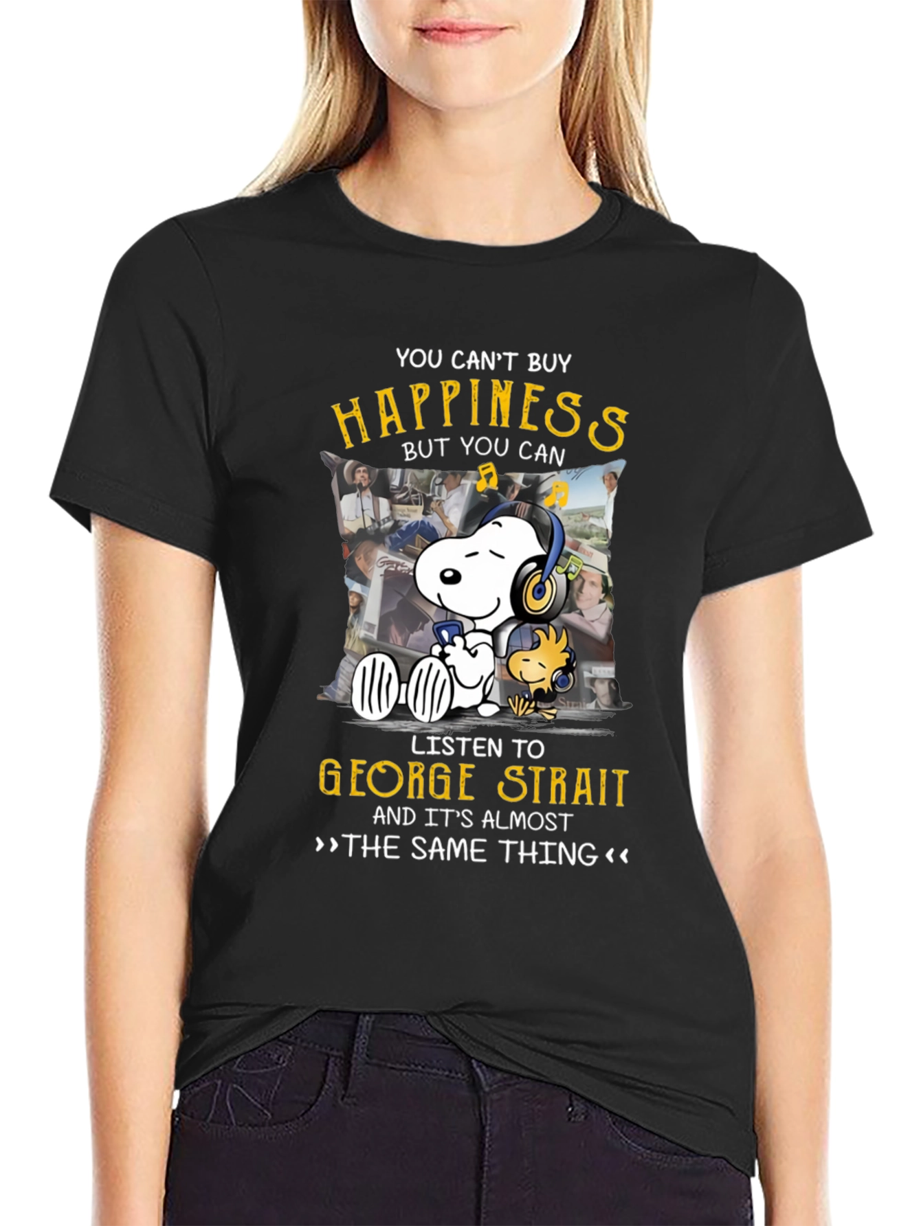 George Strait Snoopy T-Shirt