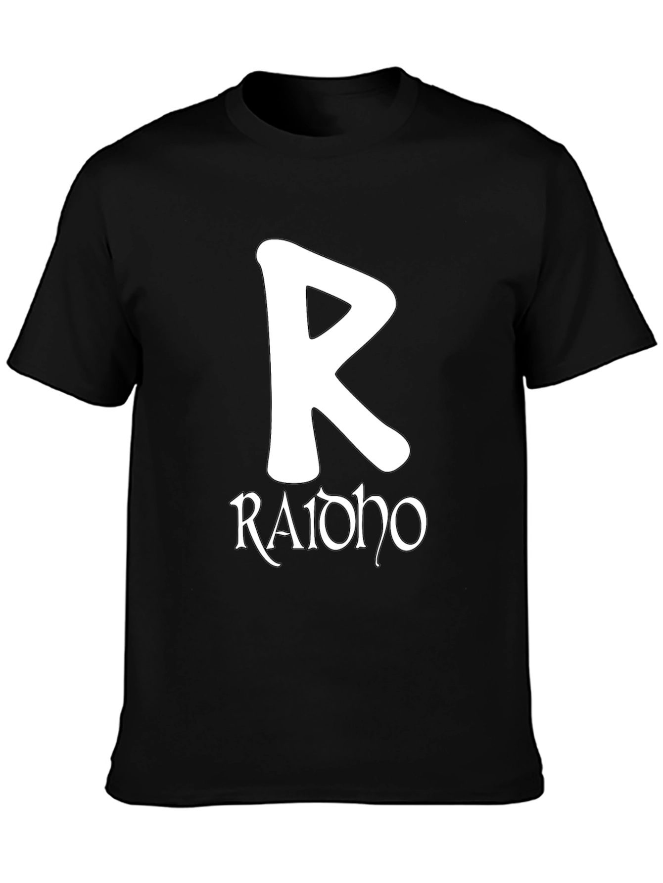 Raido Rune T-Shirt - Norse Viking Symbol Tee