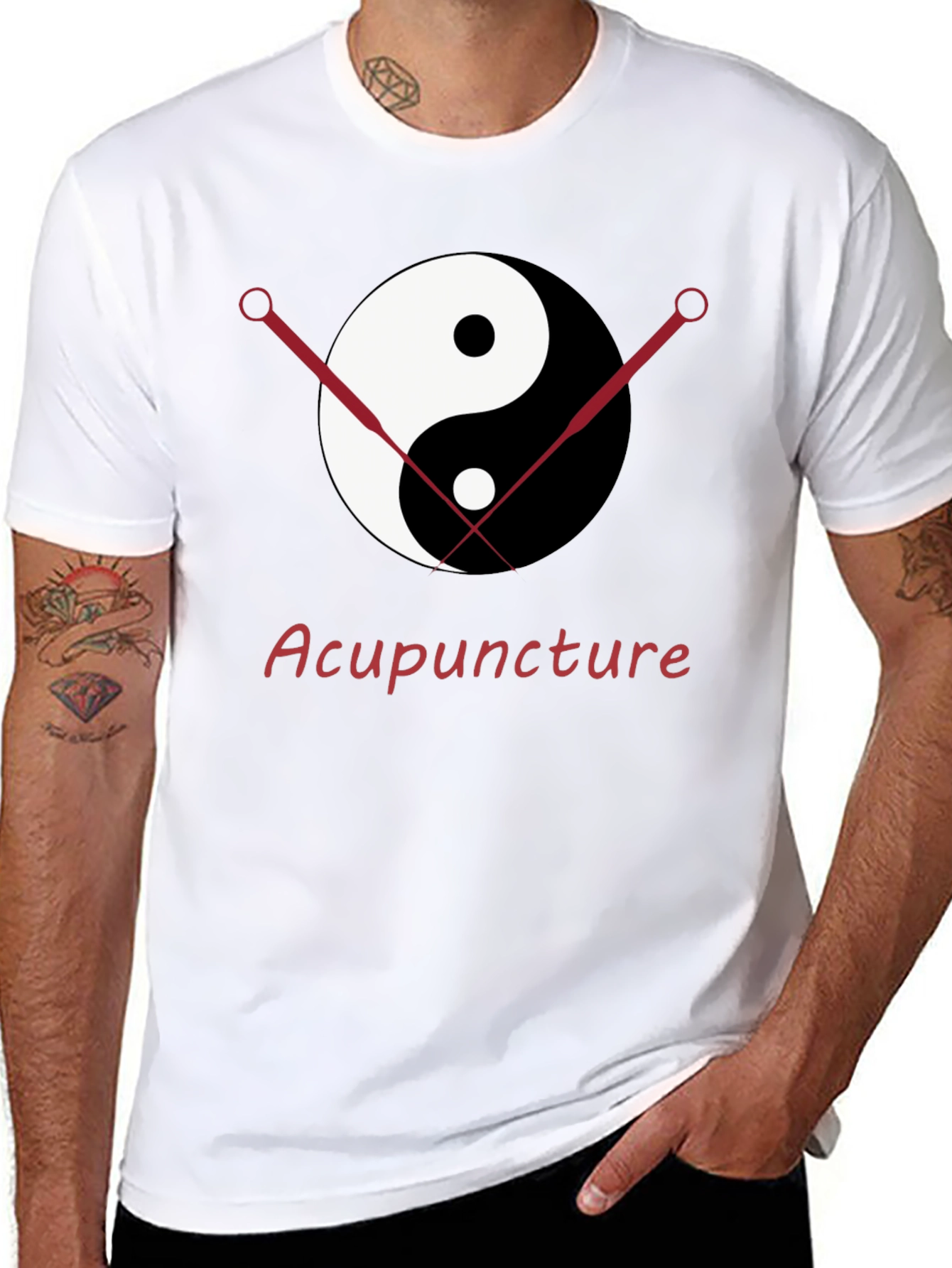 Acupuncture Yin Yang T-Shirt