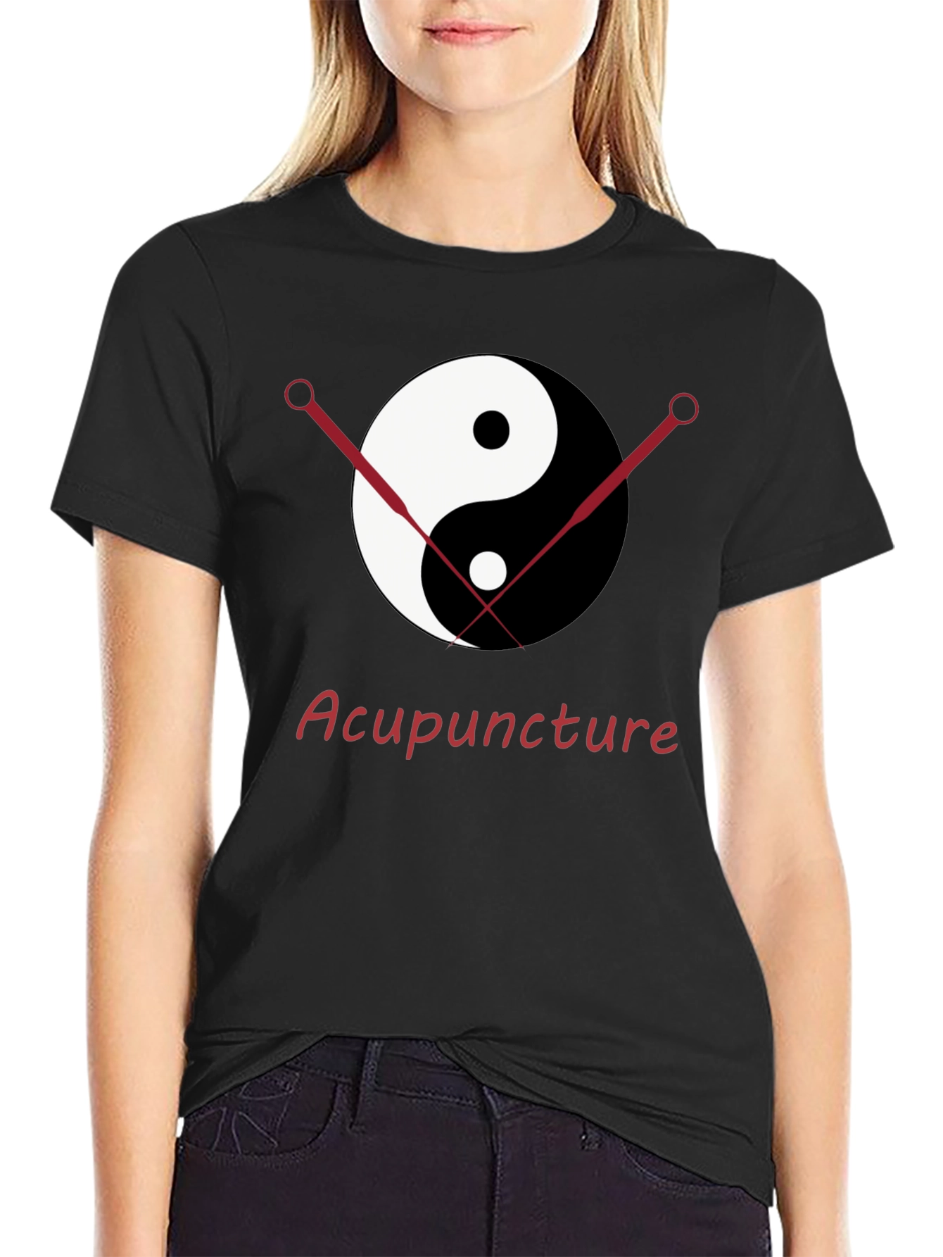 Acupuncture Yin Yang T-Shirt